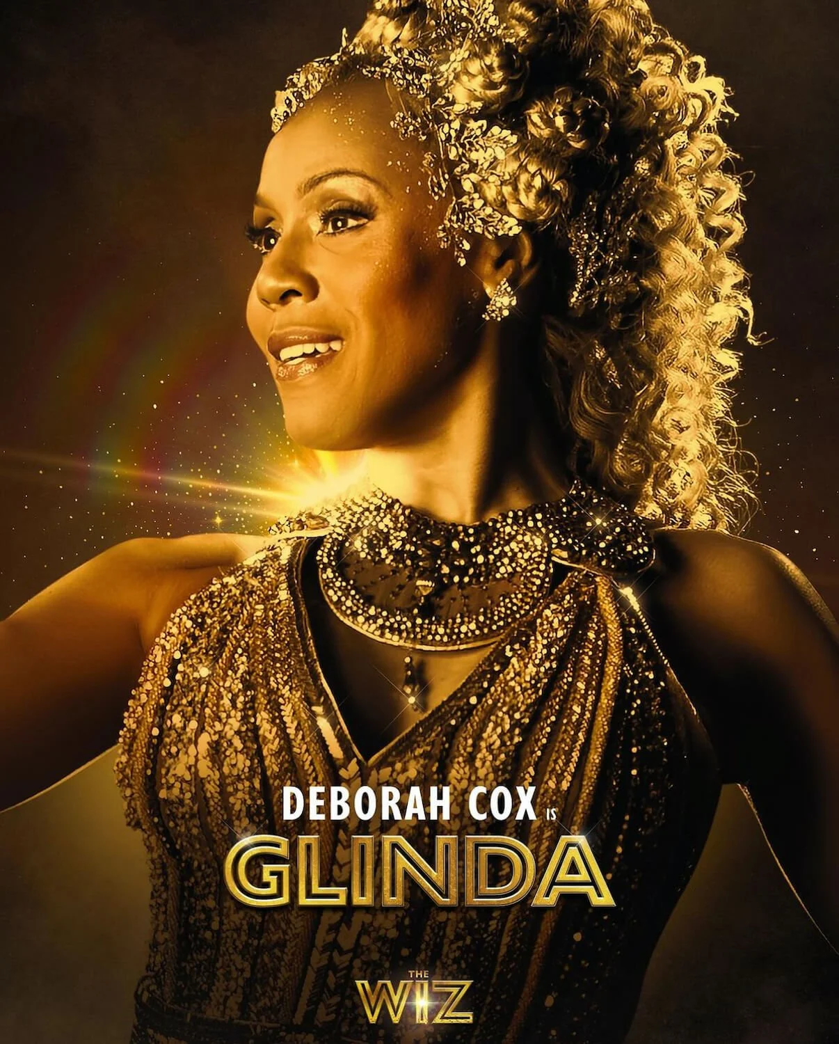 Deborah Cox as "Glinda" in The Wiz.