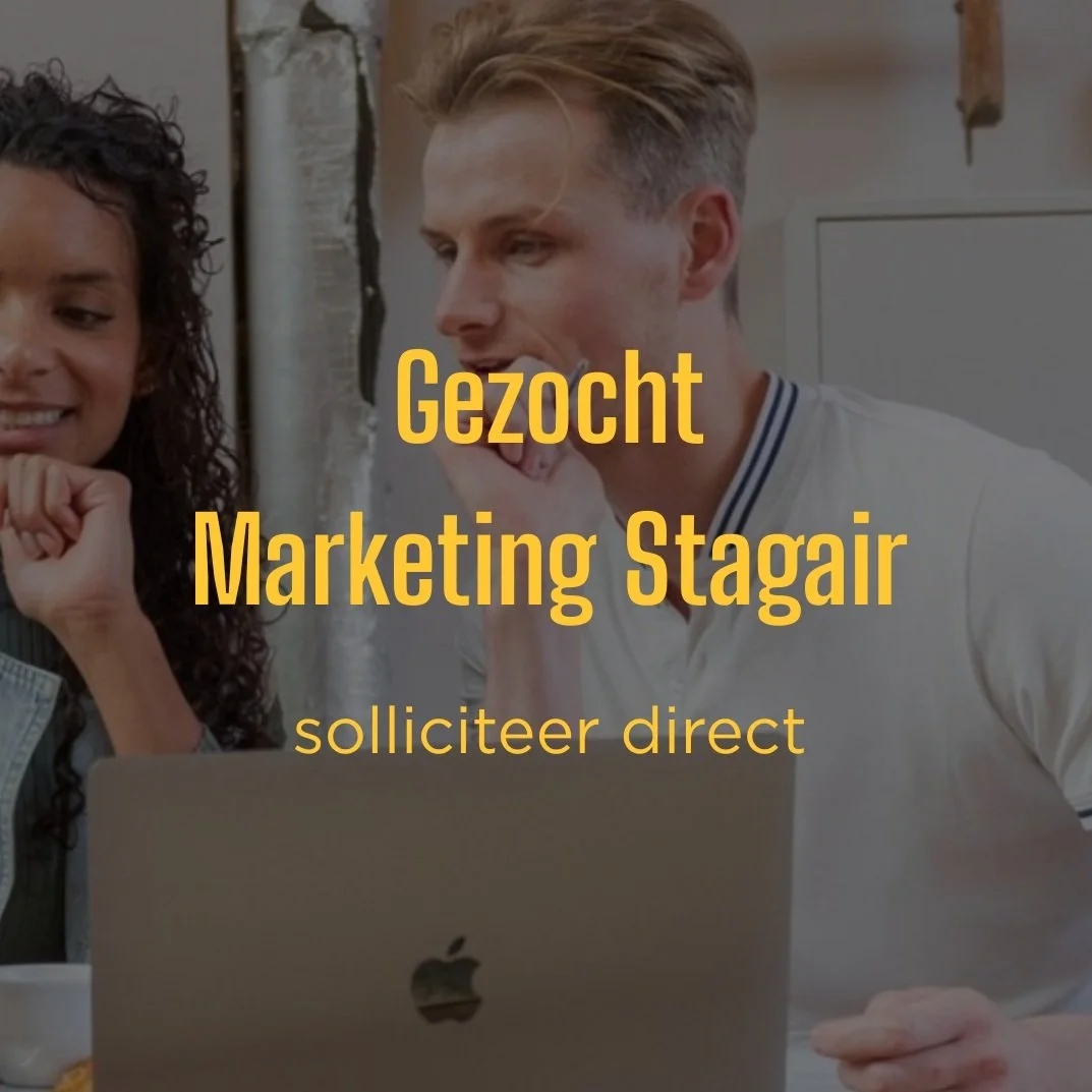 Vacature: Marketing &amp; Operations Sidekick (stage)