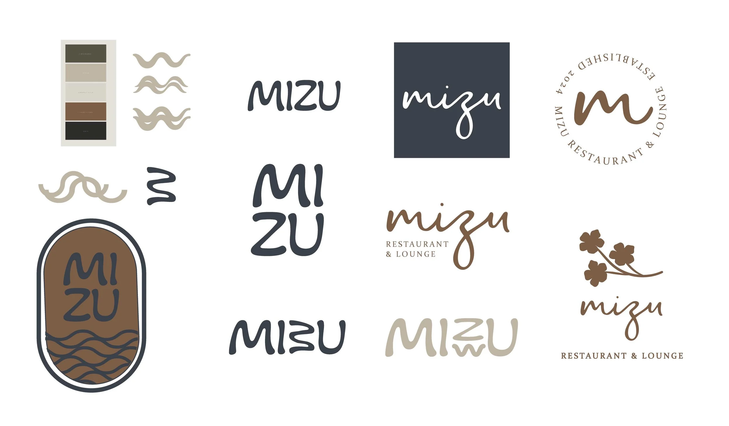 Mizu logo experimentation