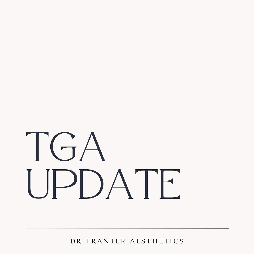 Dear Valued Clients, we&rsquo;re making some important updates to our advertising practices for cosmetic injectables to ensure full compliance with the latest TGA guidelines. As part of this, we won&rsquo;t be featuring specific product names or befo