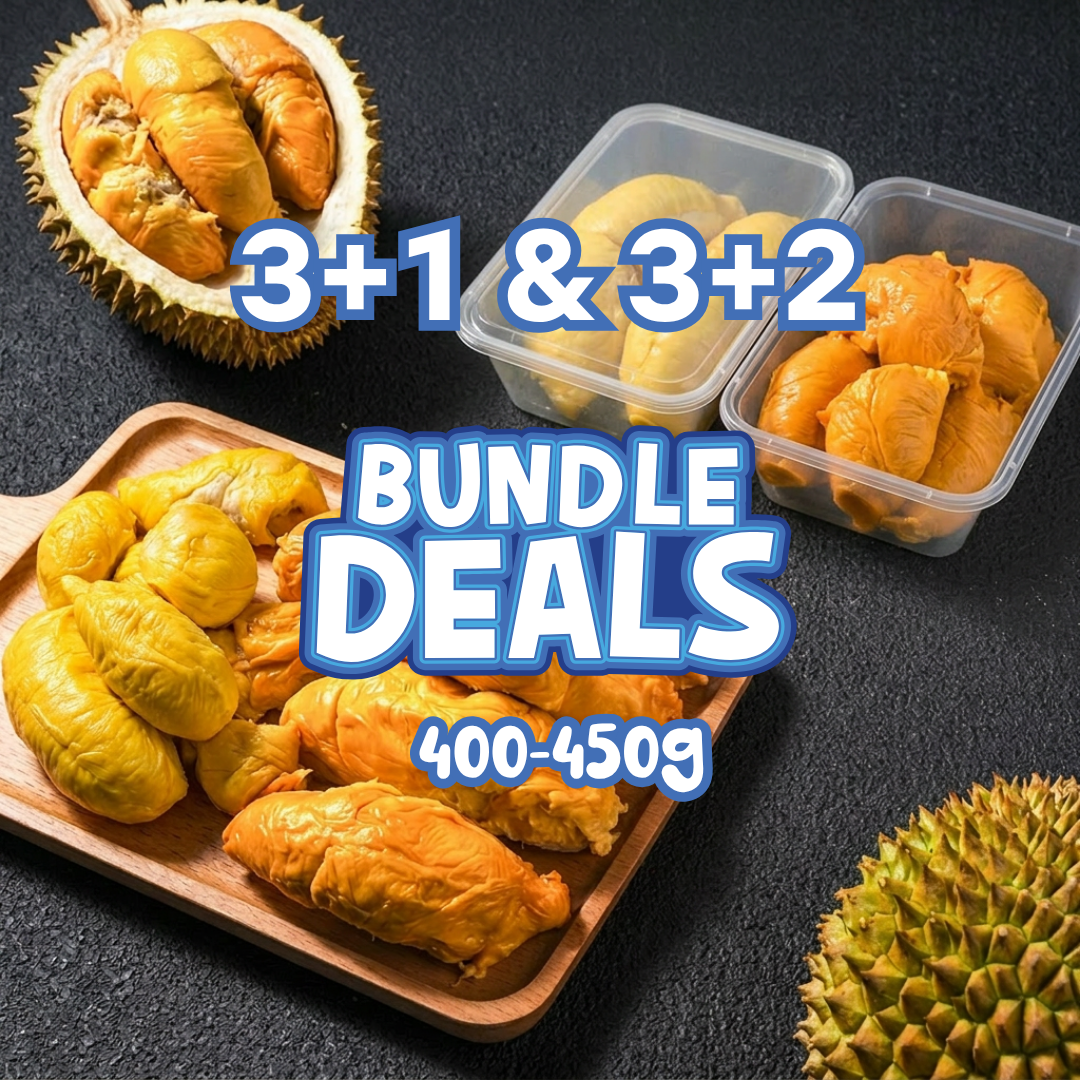 Exclusive D197 Musang King & D13 Red Prawn Bundle (Buy 3 MSW 400g + 1 FREE RP 400g)