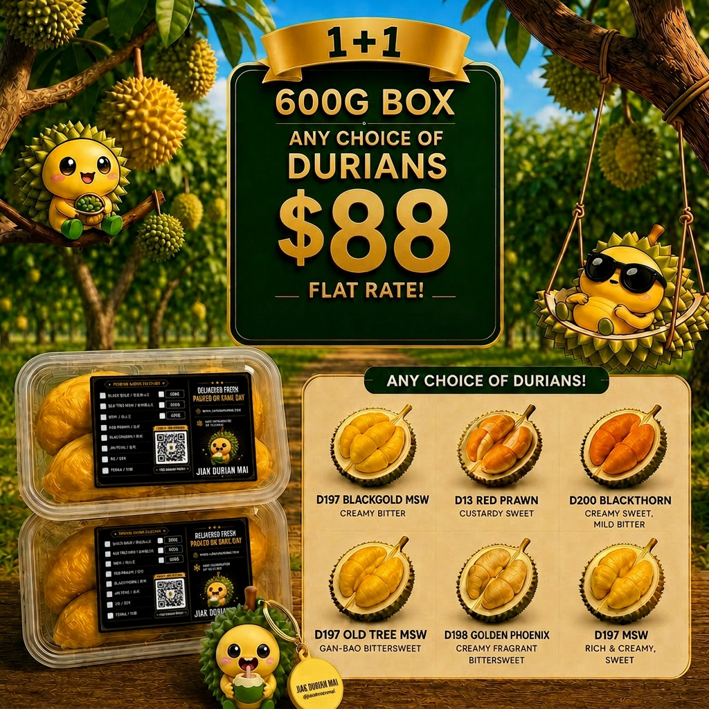 (2 x 600g+) Exclusive Mix & Match Bundle | Please indicate your preferred 2 selections in the Customer Remarks section upon checkout |