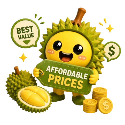Most recommended durian delivery in Singapore, Jiak Durian Mai.