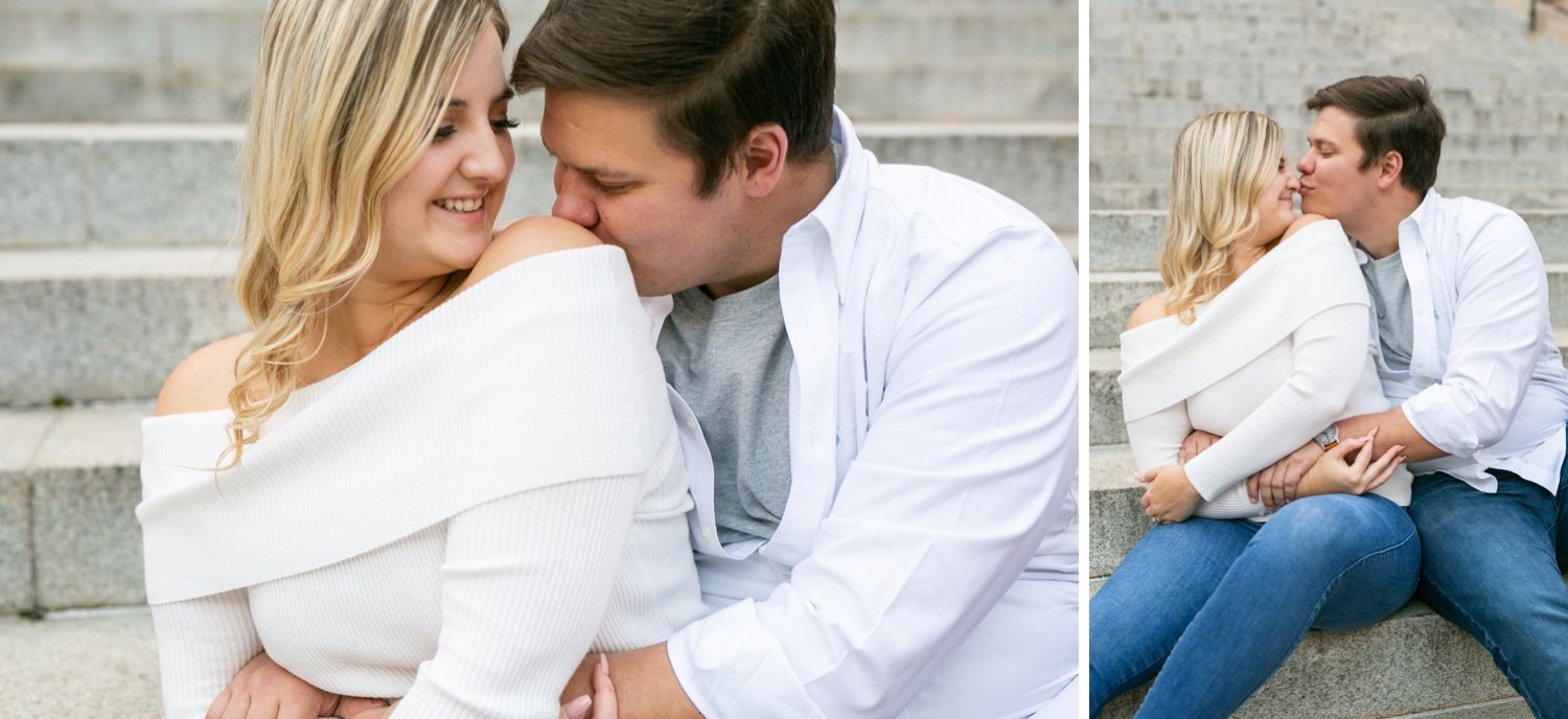 17_J&G-133_J&G-136_Jamie & Garrett - A Lancaster City Engagement. Lancaster, Pennsylvania. Pennsylvania Wedding Photographer. Lancaster Engagement Session..jpg