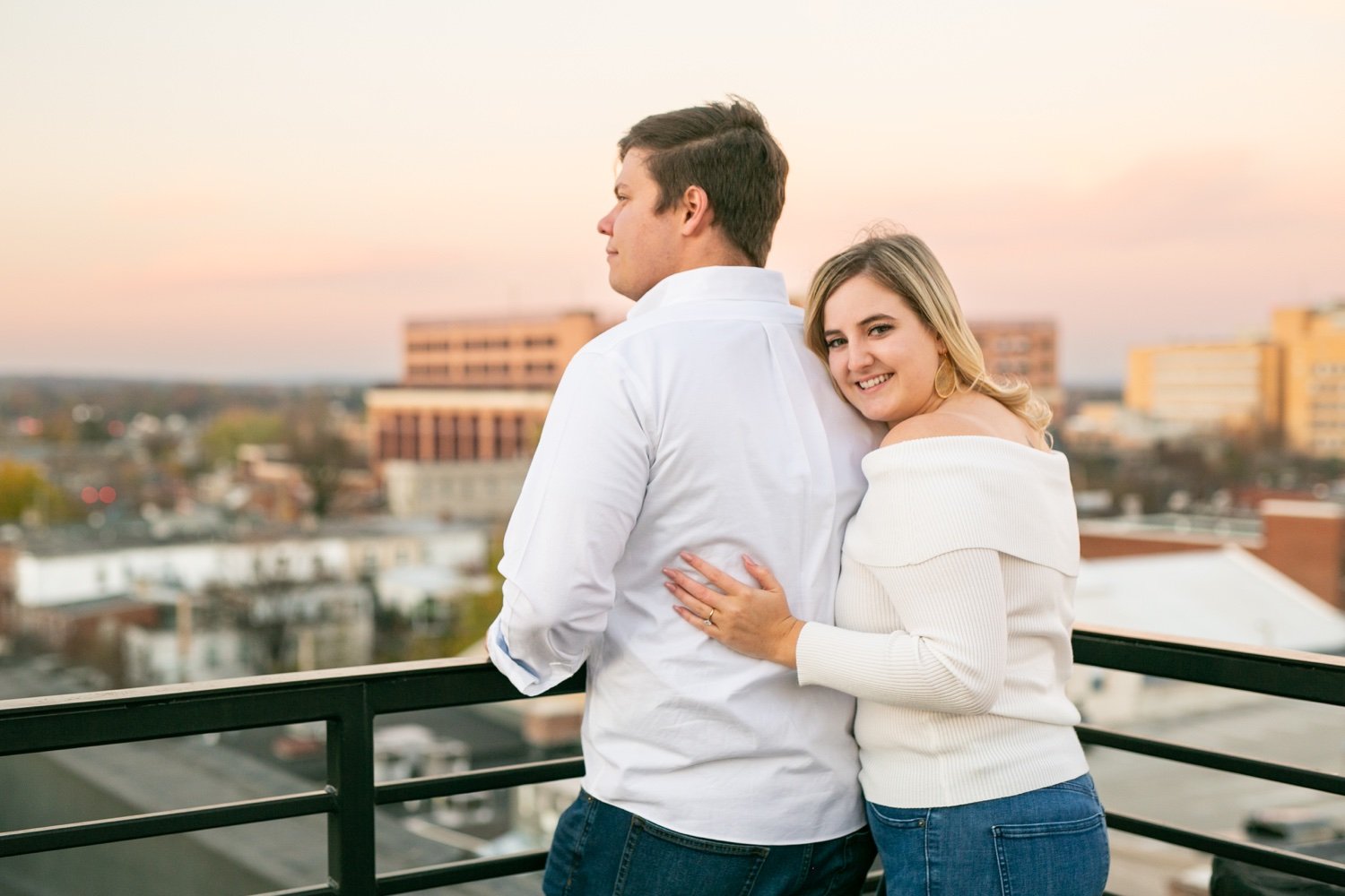 25_J&G-201_Jamie & Garrett - A Lancaster City Engagement. Lancaster, Pennsylvania. Pennsylvania Wedding Photographer. Lancaster Engagement Session..jpg