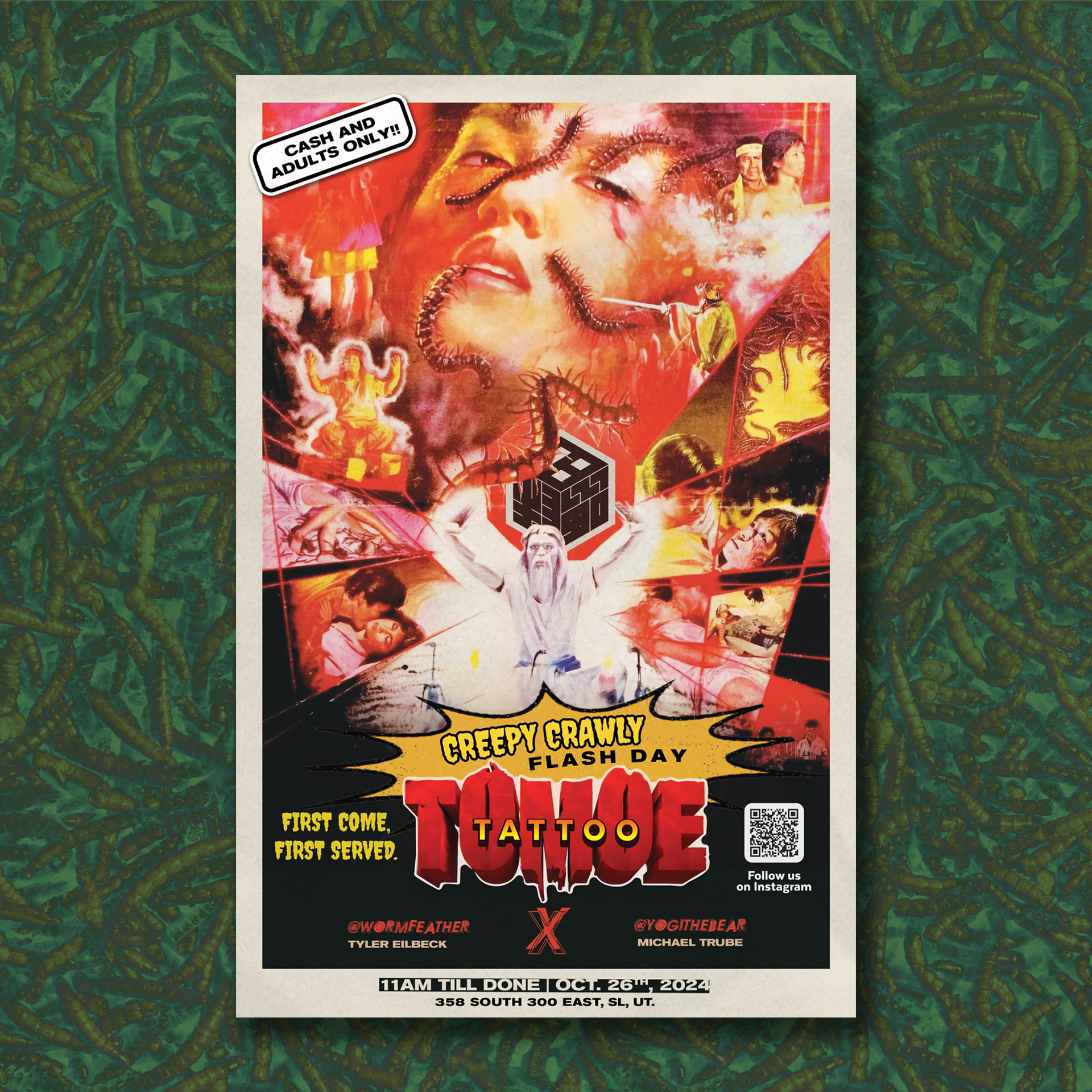 Creepy Crawly –  Flash Day
