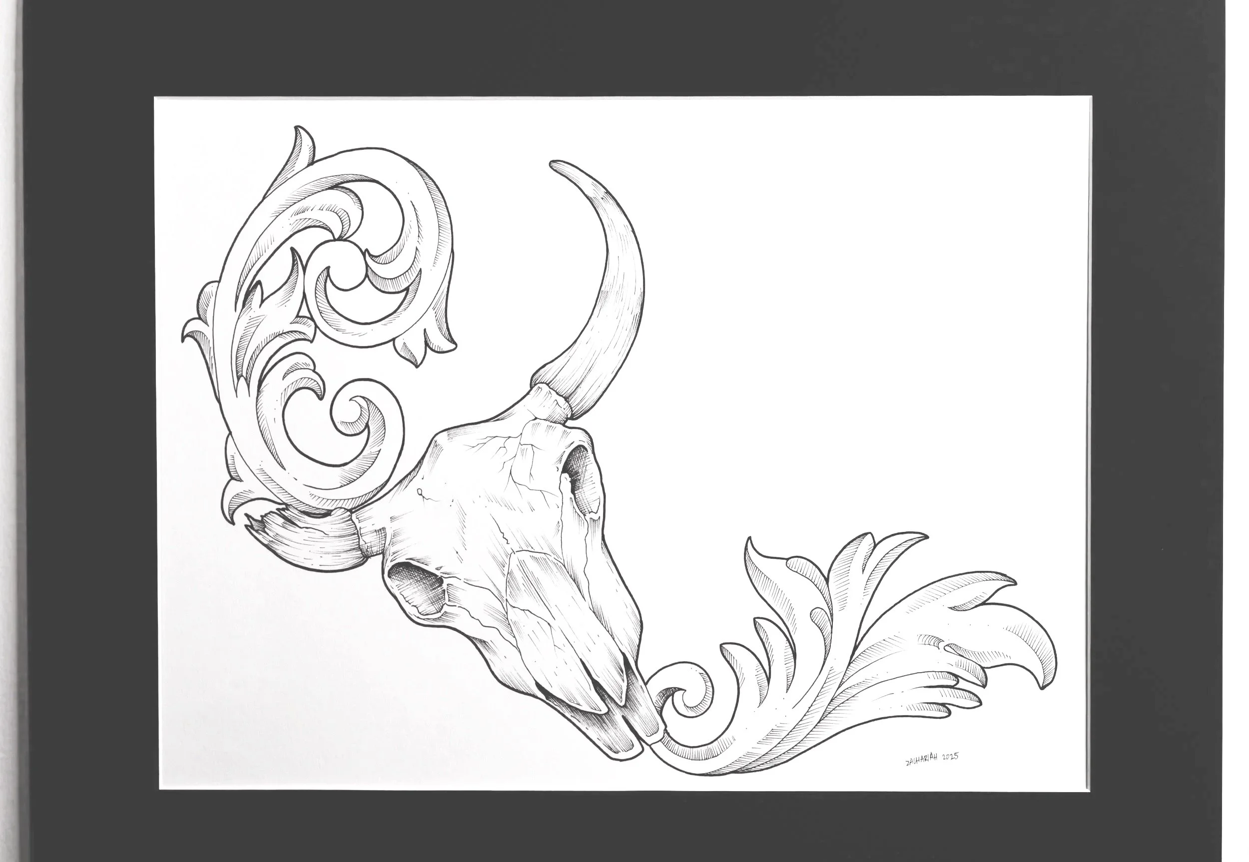 Cow and Filigree