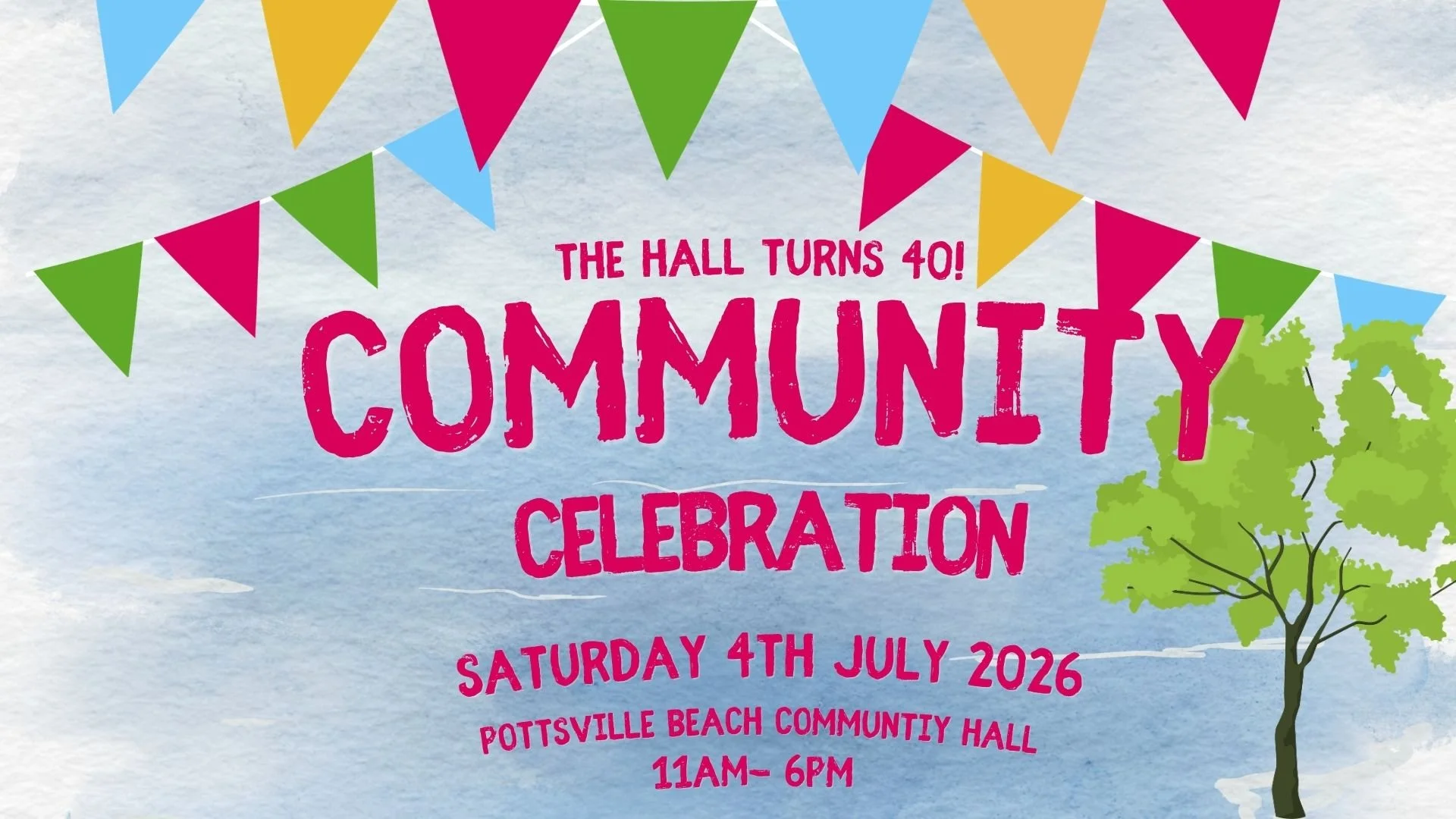 The Hall turns 40!