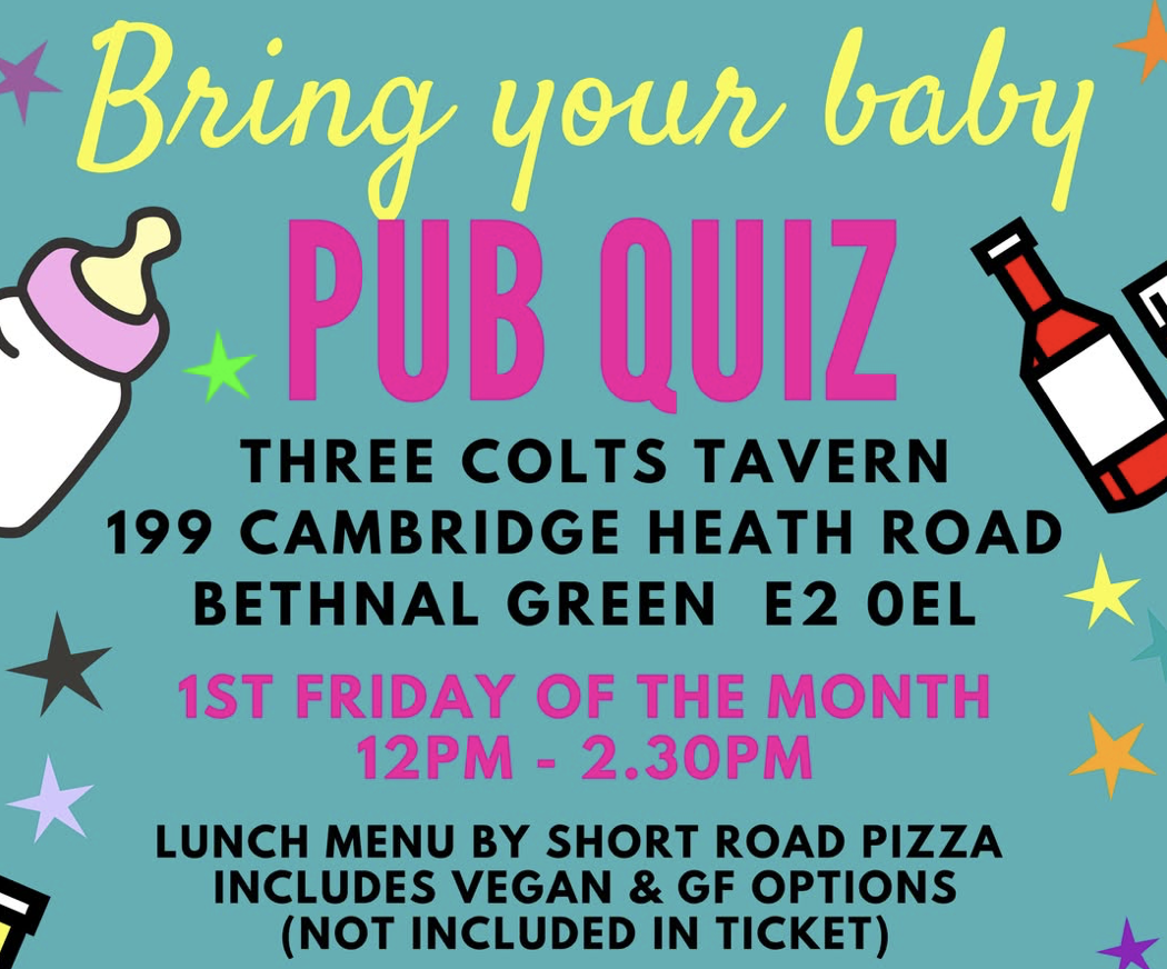 Bring Your Baby Pub Quiz
