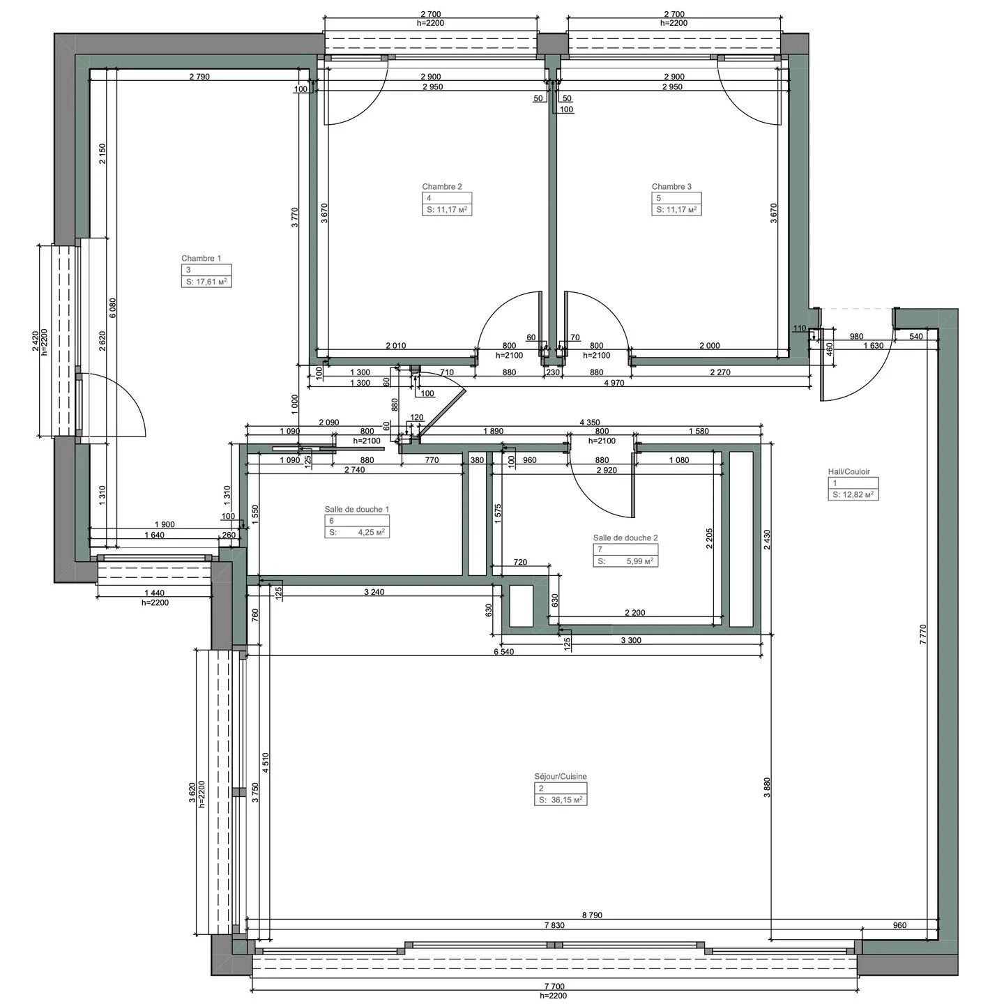 Transformer un plan standard en un lieu de vie unique
Nos clients ont achet&eacute; leur appartement&hellip; sur plans. Plut&ocirc;t qu&rsquo;un am&eacute;nagement &laquo; type &raquo;, nous avons repens&eacute; chaque espace pour qu&rsquo;il corresp