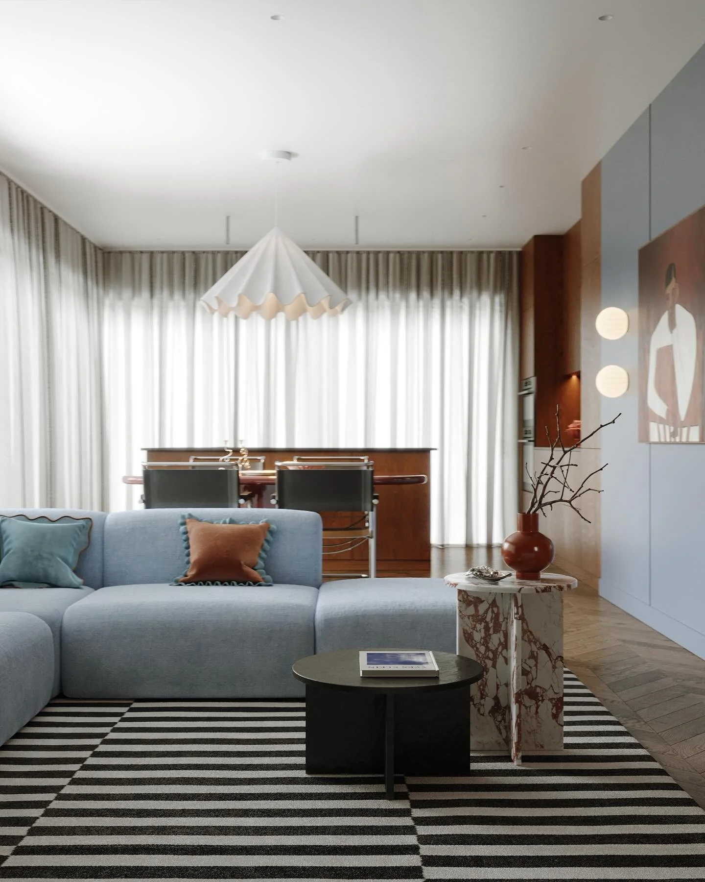 💥&Agrave; quel point &ecirc;tes-vous courageux pour donner une carte blanche &agrave; vos designers d&rsquo;int&eacute;rieur ? 

Pendant que nos clients r&eacute;fl&eacute;chissent &agrave; leurs choix, nous explorons d&rsquo;autres possibles.
Des p