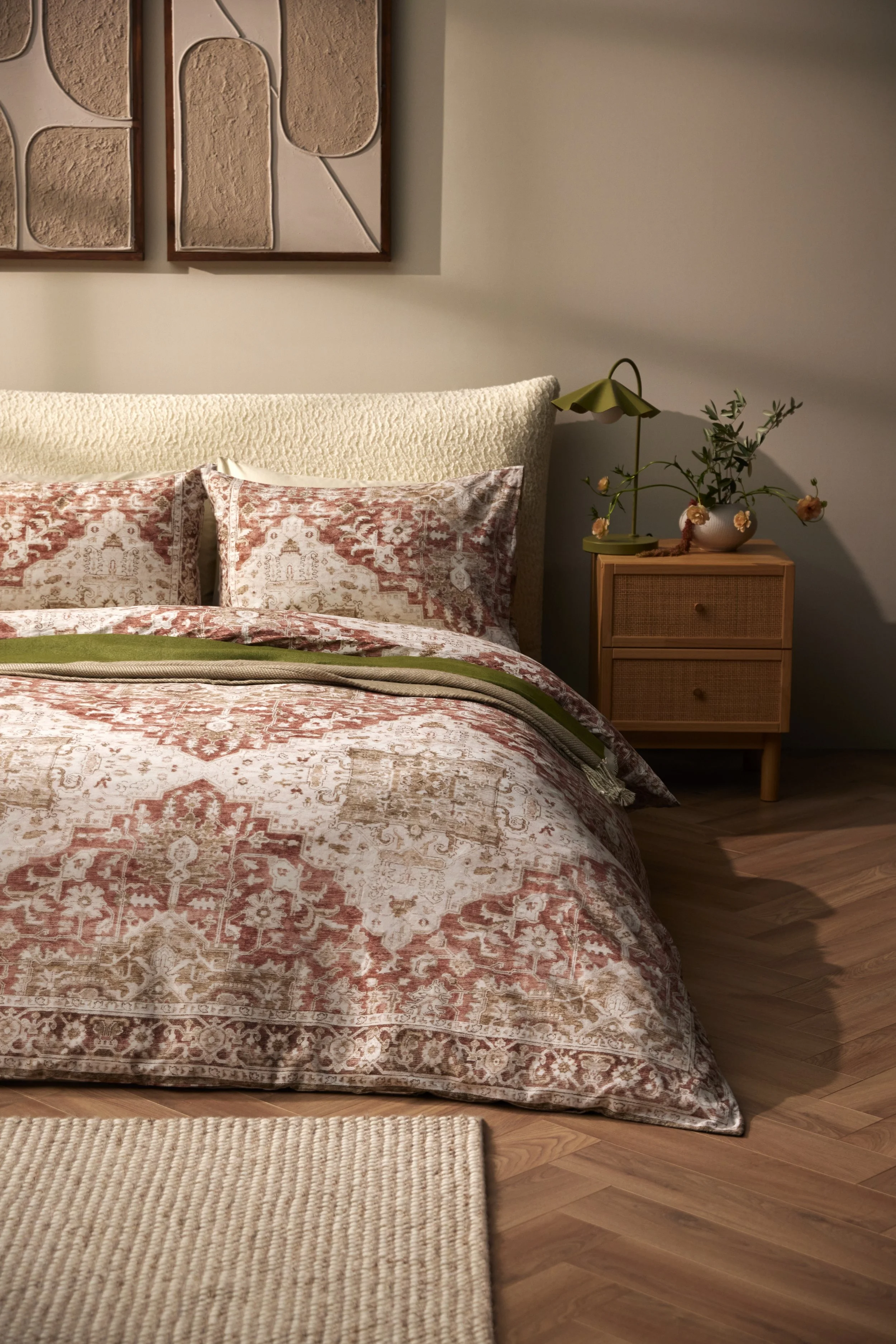 Styled bed for Argos Campaign