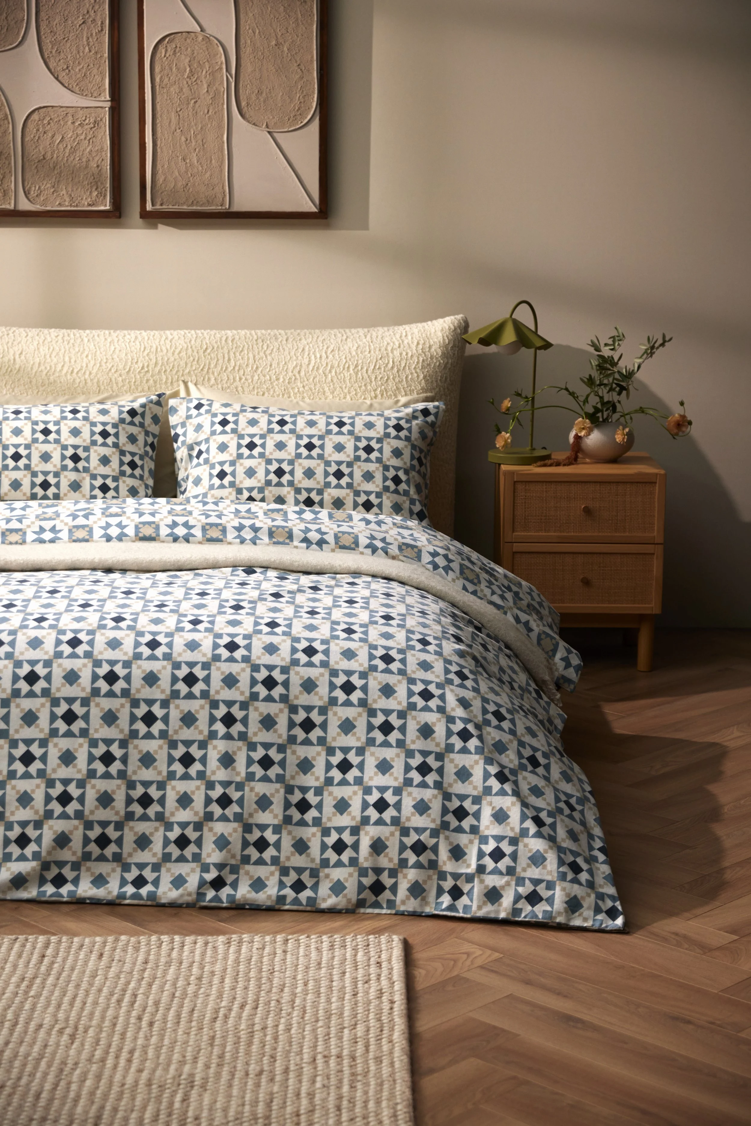 Styled bed for Argos Campaign