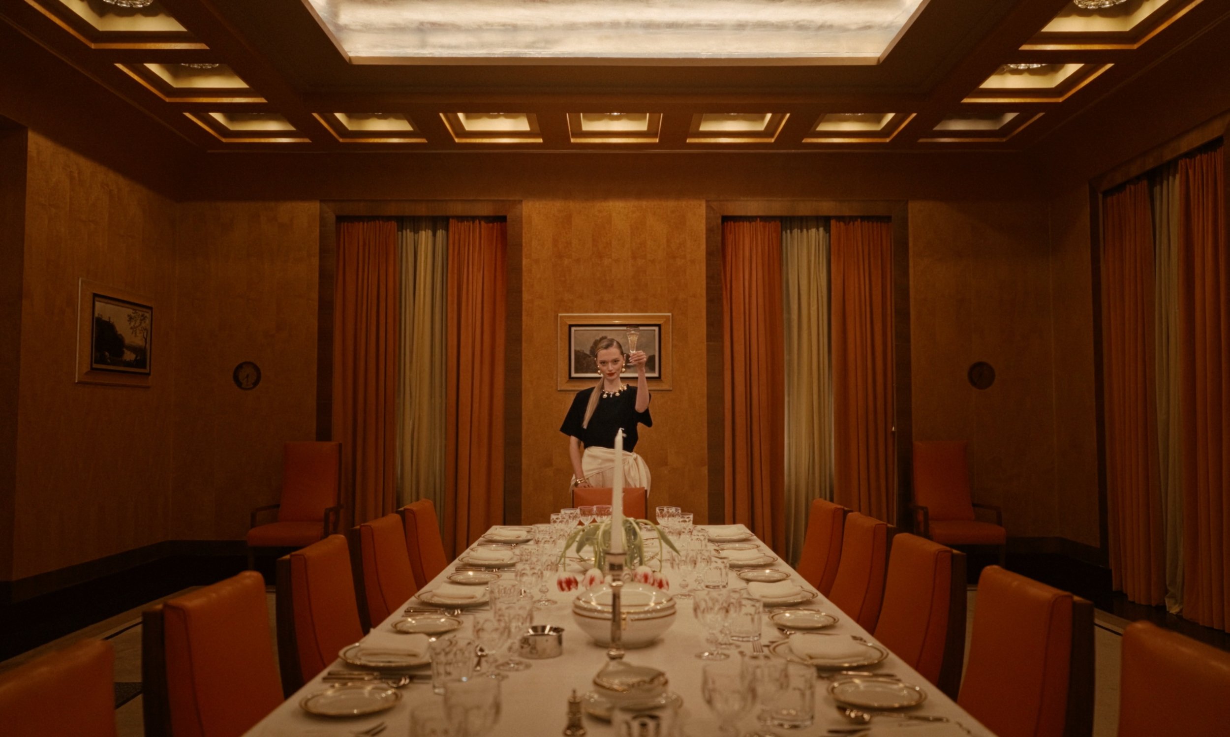 fancy tablescape