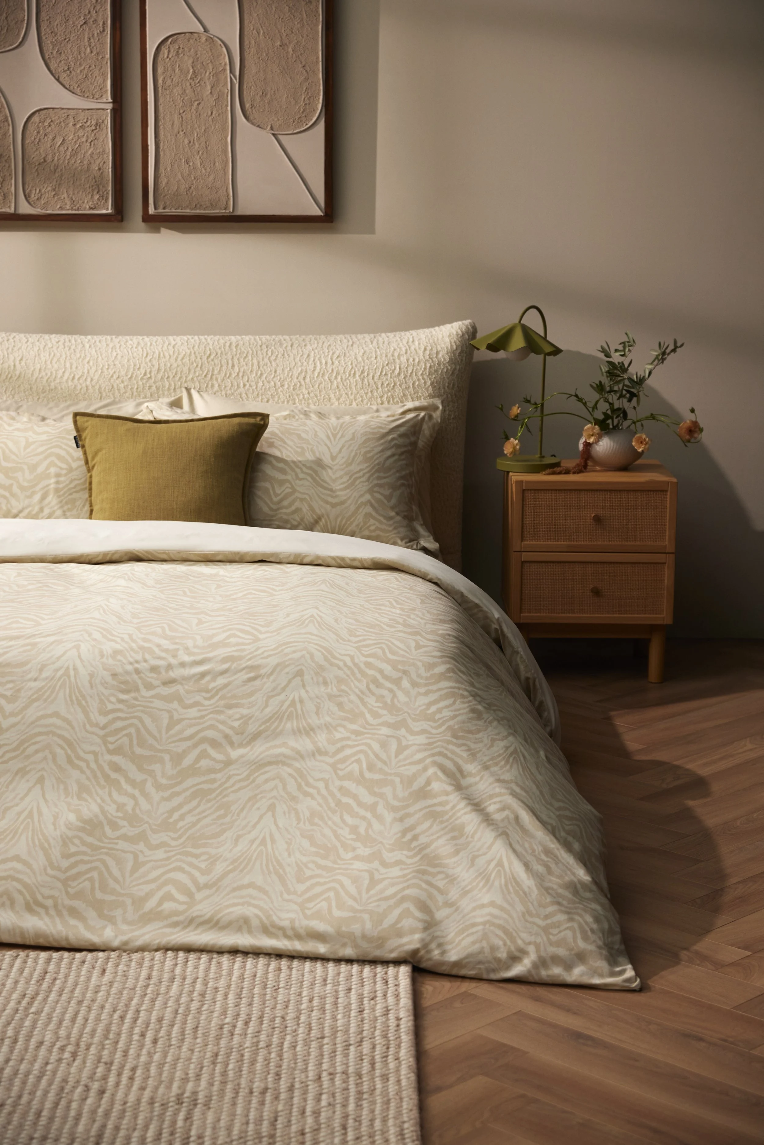 Styled bed for Argos Campaign