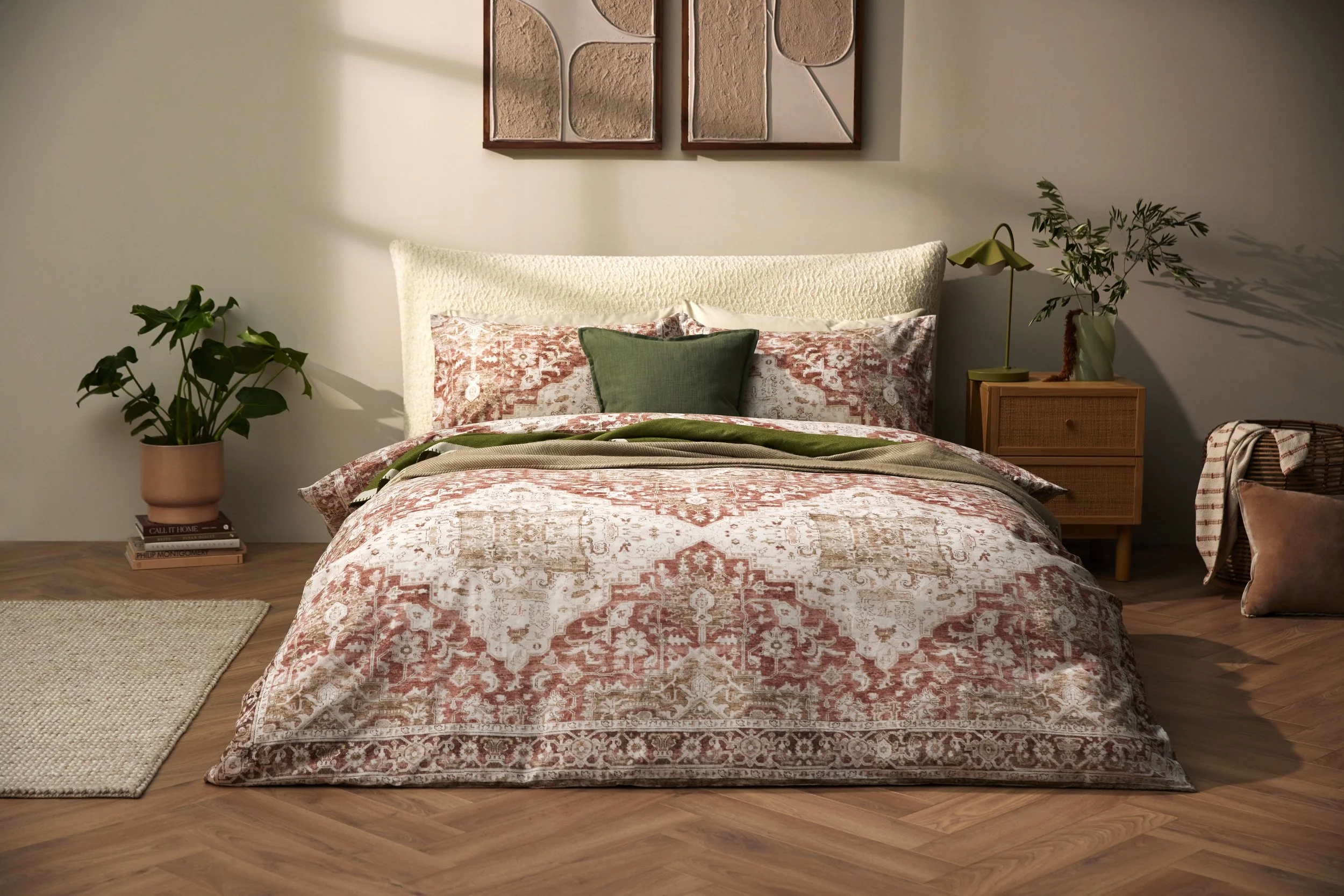 Styled bed for Argos Campaign