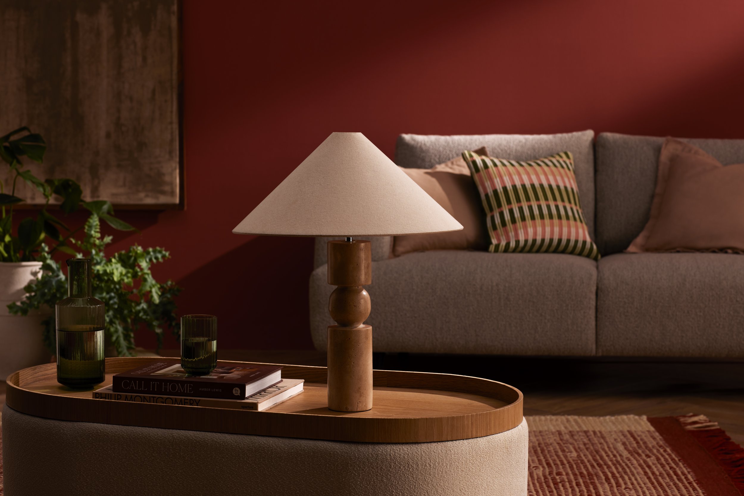 Styled living room for Argos Campaign - lamps
