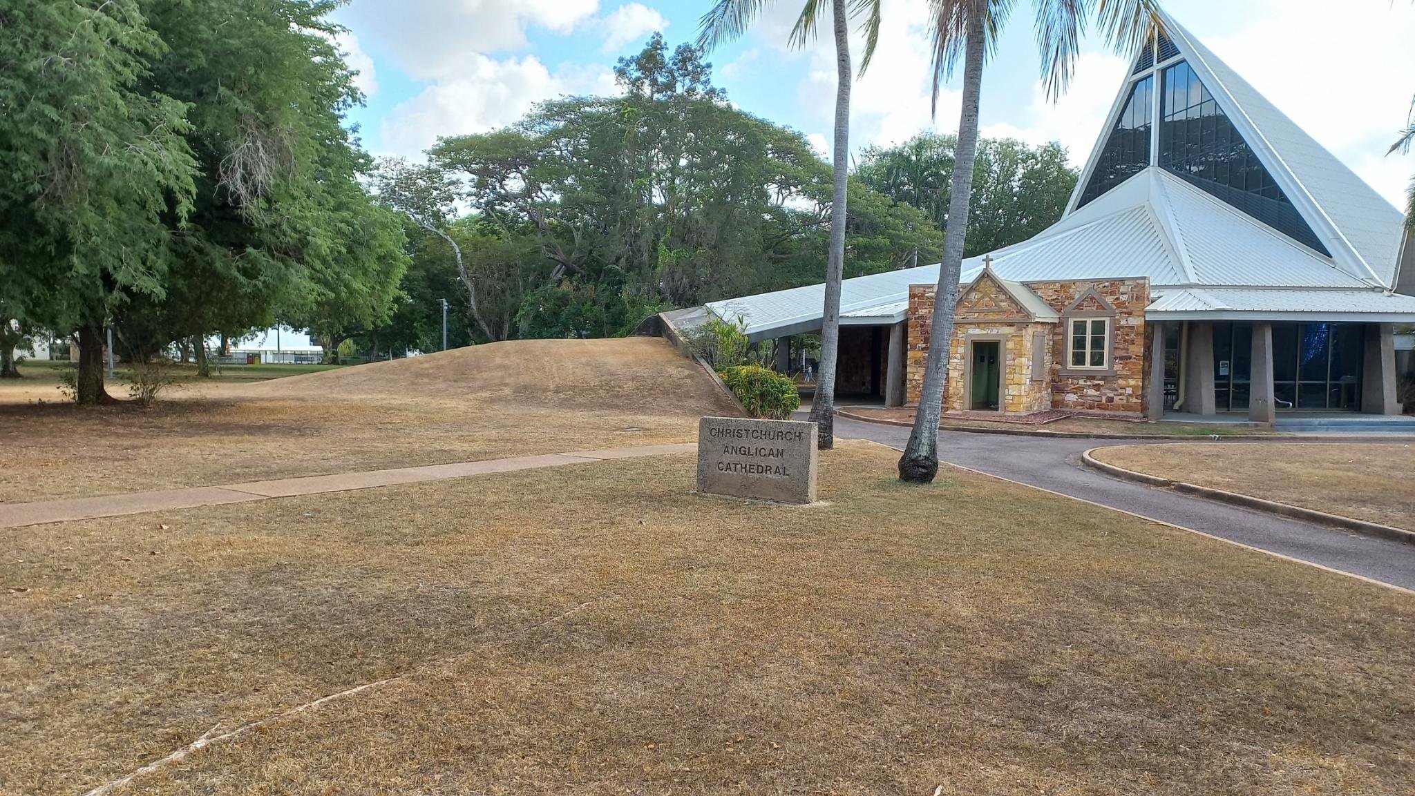 Brown grass at CCC
