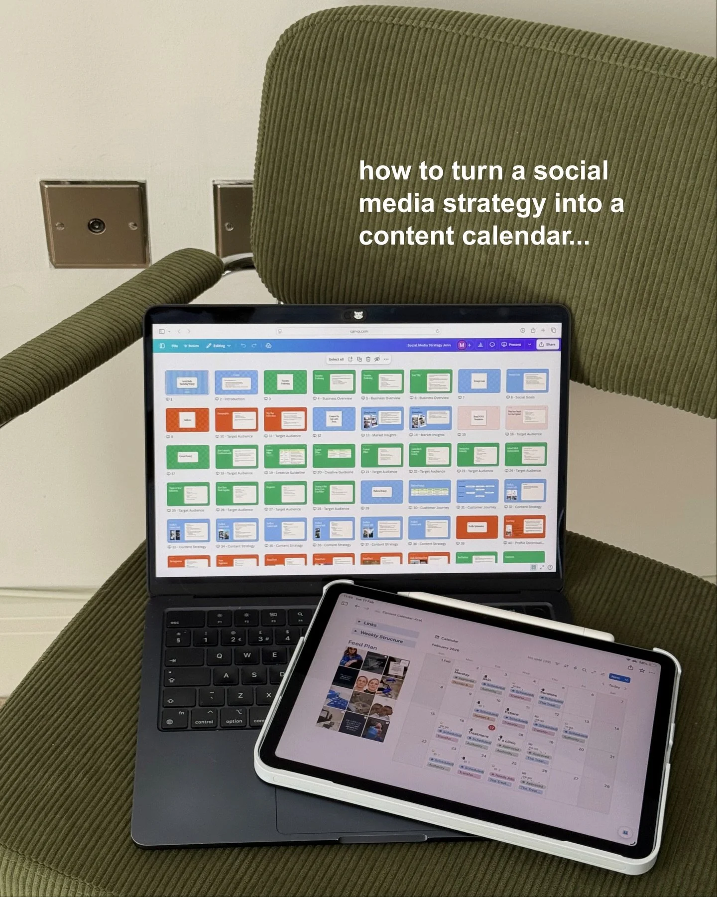 aka turning BIG picture planning into REAL posts 📆✨

Everyone loves saying &ldquo;you need a strategy&rdquo;&hellip; but when you&rsquo;re new, you litro have no clue what to include!!!

The simplest way to explain what a &ldquo;social media strateg