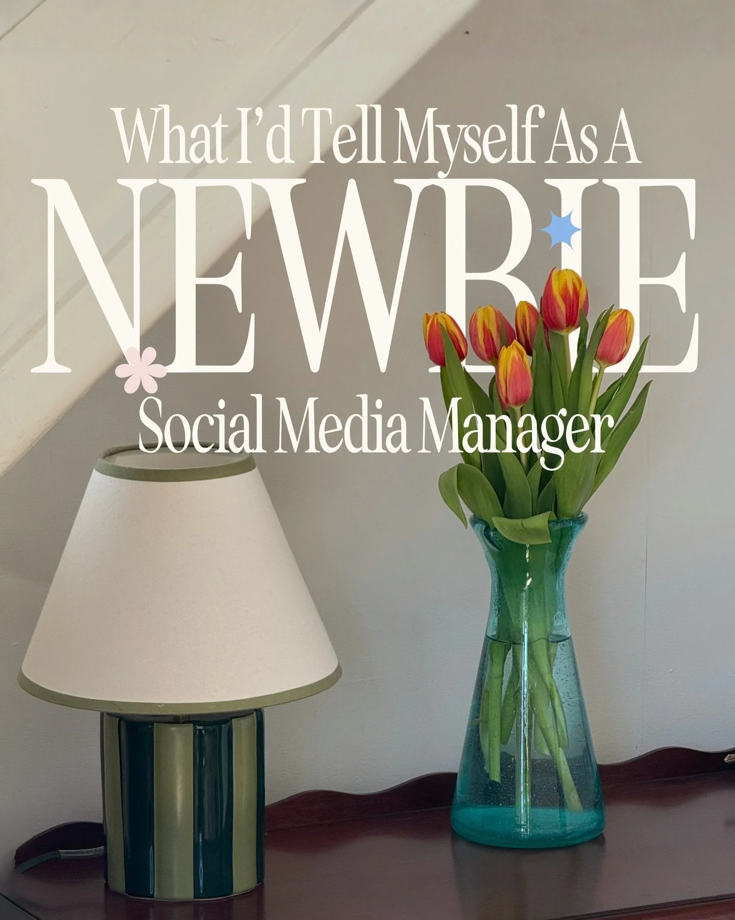 One for the newbie / aspiring social media management gals 💫&nbsp;I see ya because I have been there!!! 

As a self-taught gal, I have made all the mistakes(&amp; I&rsquo;m still making more now ngl) 

Here to share all of the &ldquo;what I wish I k