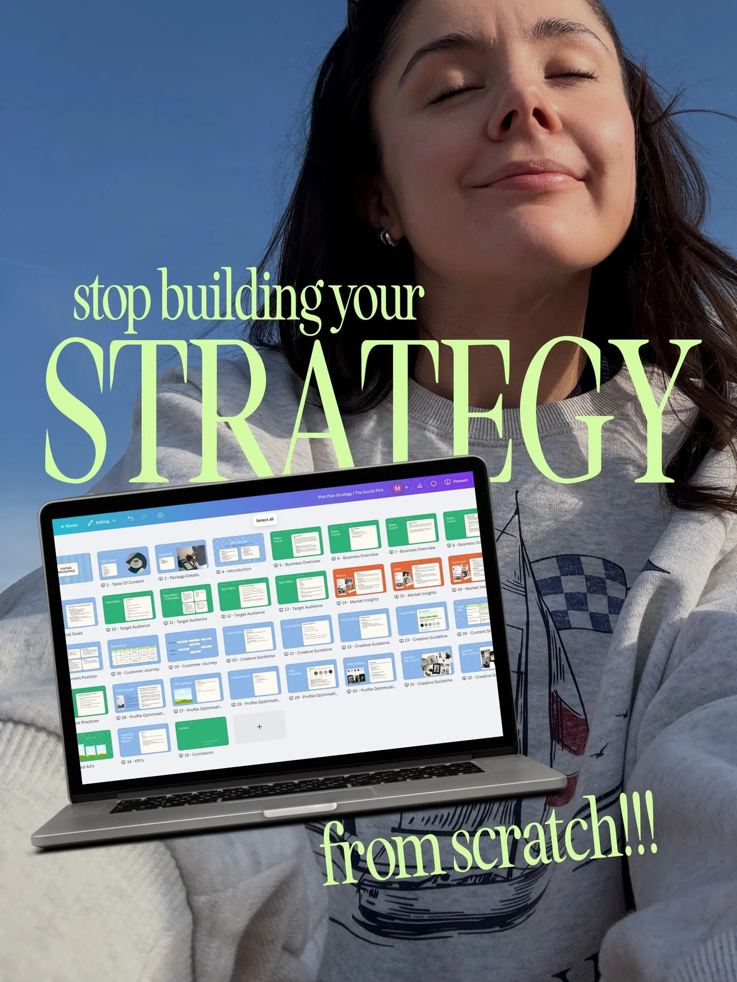 Save this for your next NEW client 📂

If you&rsquo;ve ever sat down to write a social media strategy for a new client and thought &ldquo;where do I even START&rdquo; this is for you ⤵️

After years of building strategies from scratch every single ti
