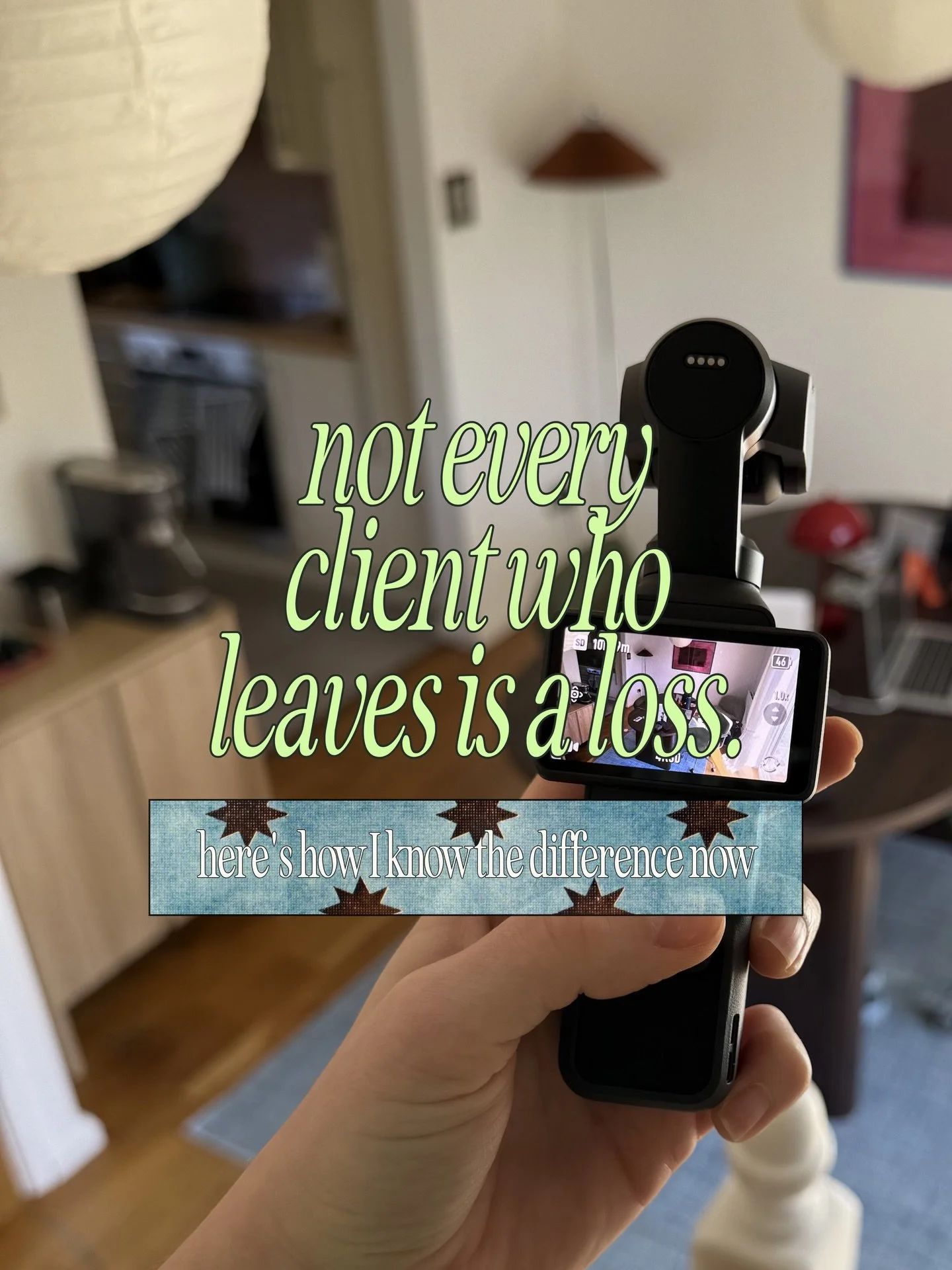 Sometimes, it&rsquo;s worth losing that client my love 💗&nbsp;

It&rsquo;s a punch in the gut moment when you lose a client (even when it&rsquo;s not on bad terms) BUT sometimes, it is a blessing in disguise 

IF you&rsquo;ve recently lost a client,