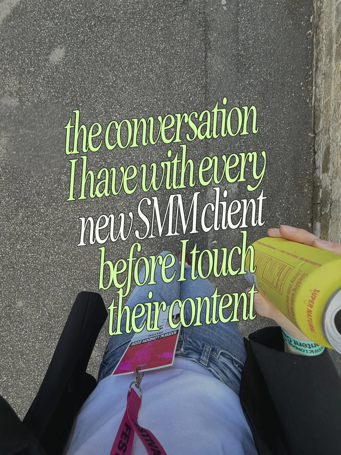 We are NOT jumping into anything before we talk about THIS

so when I take on a new client, their social media management package includes a 1-1 strategy session where we talk about a WHOLE LOT OF STUFF

BUT one of the most important topics we cover 