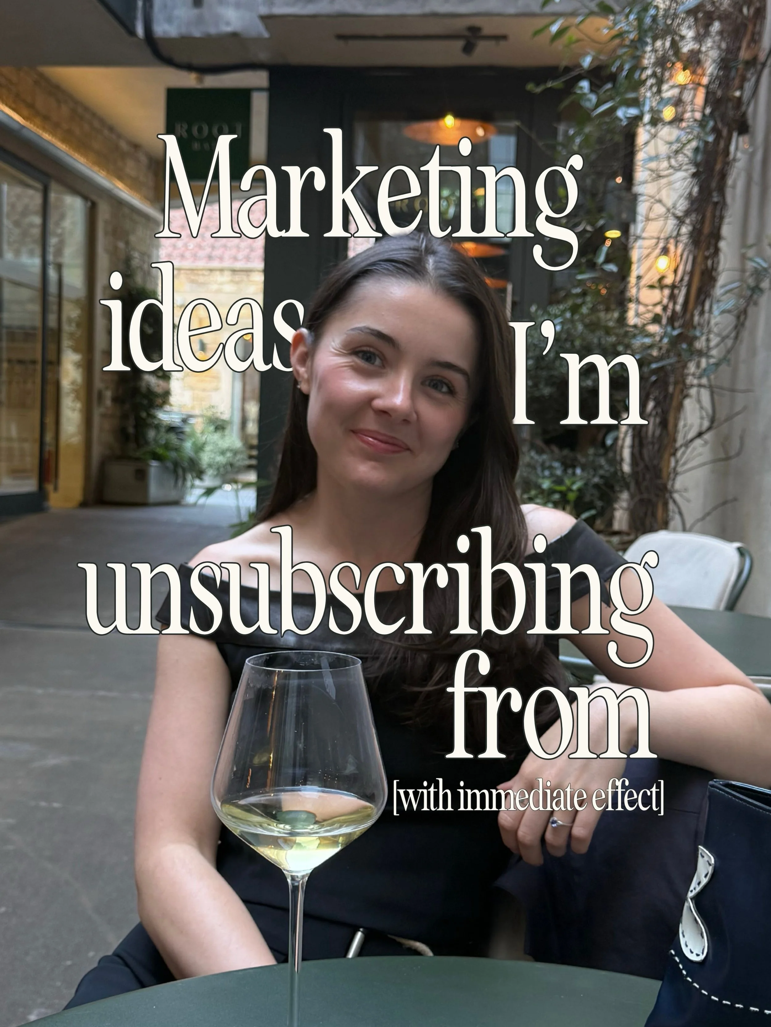 my marketing opt-out list be something like this xoxo