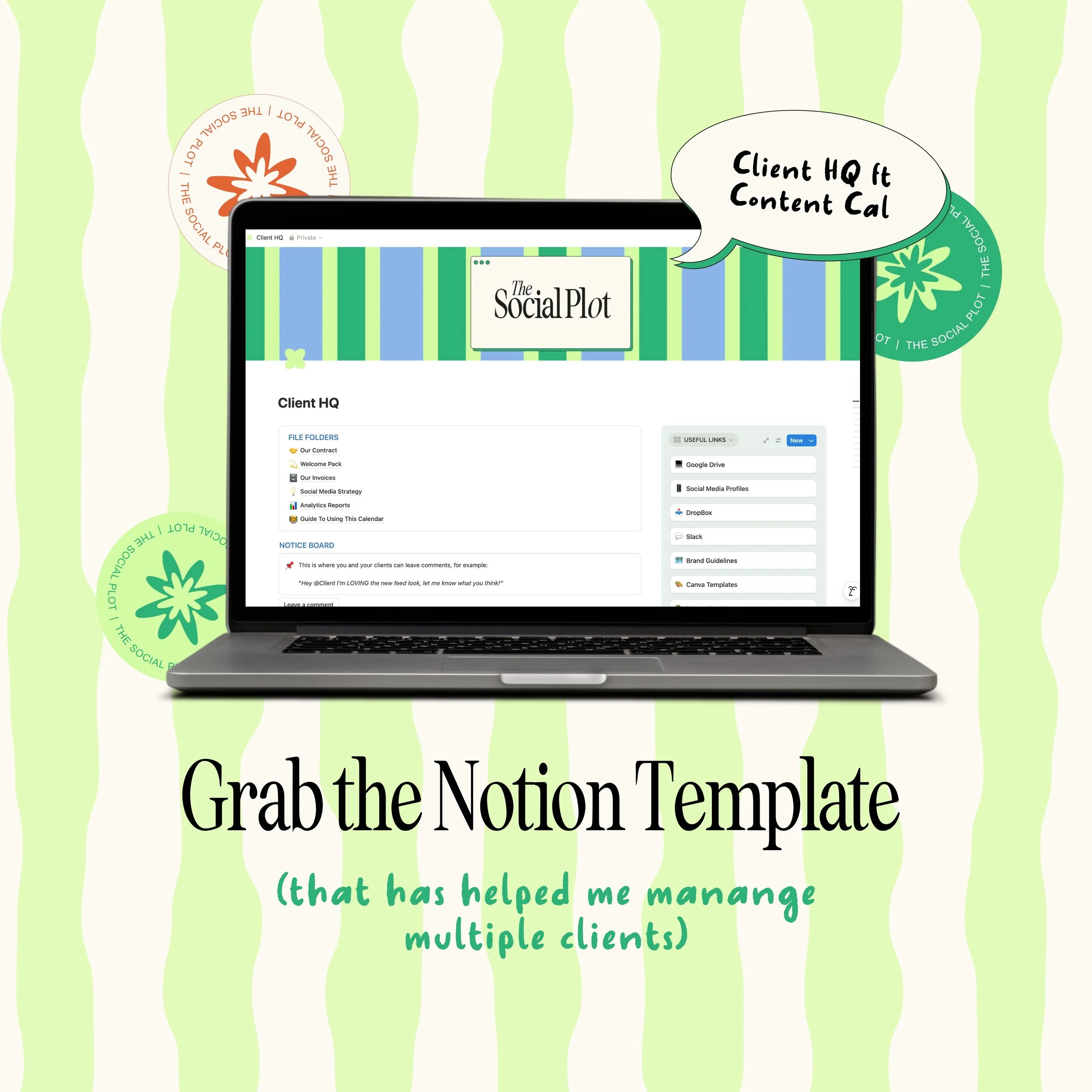 Social Media Manager Templates & Onboarding Tools | The Social Plot ...