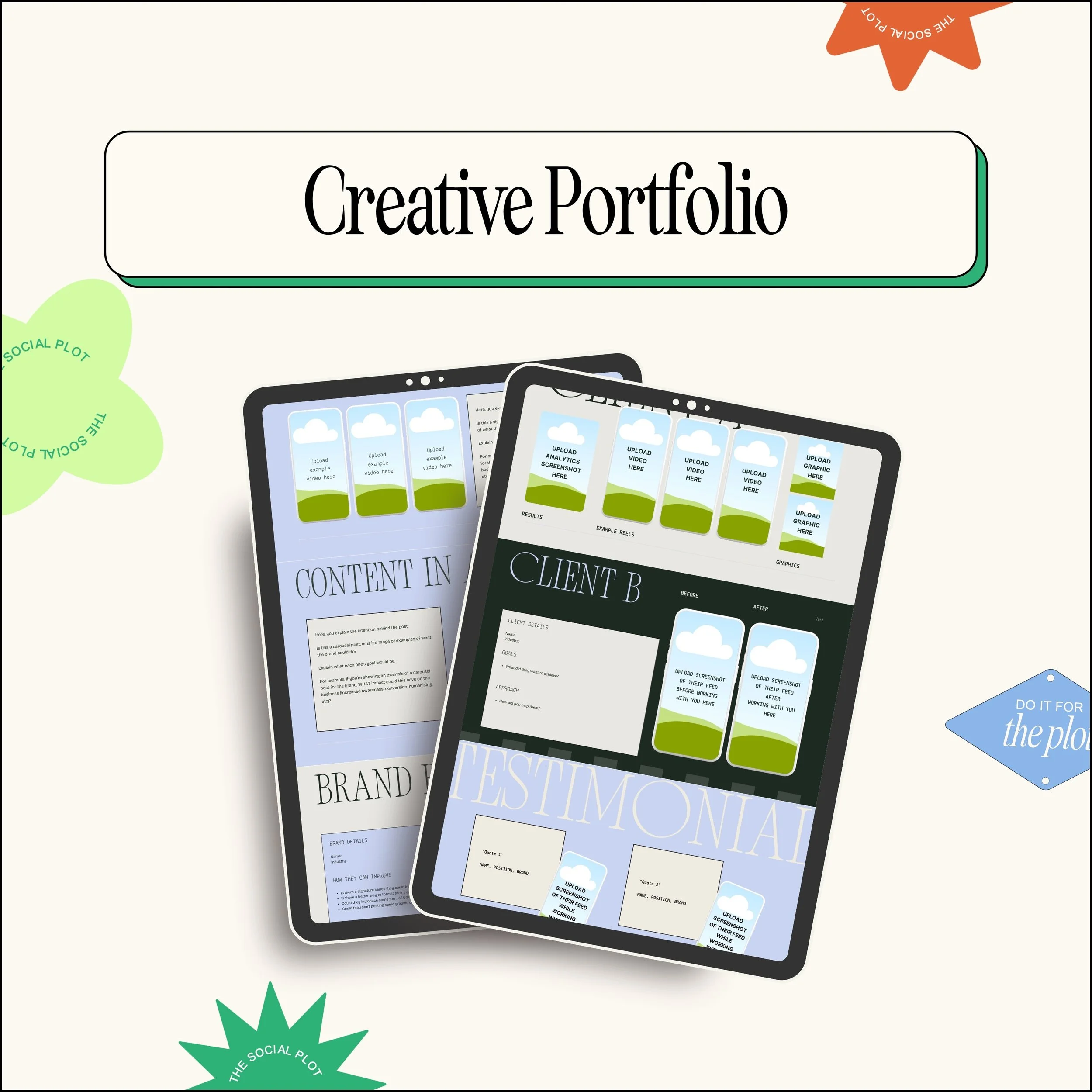 Portfolio Template (2 Versions Included)