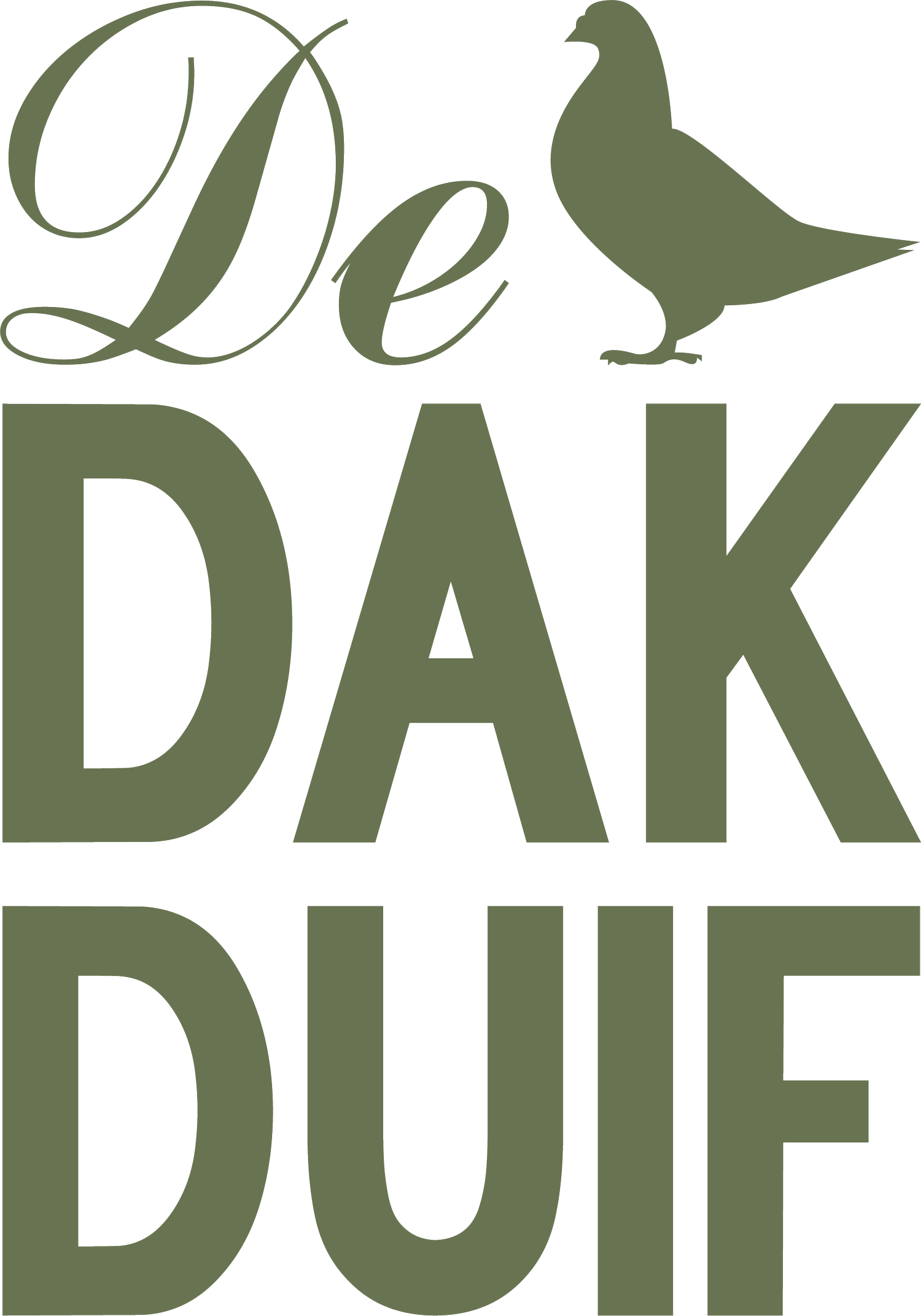De Dakduif Bird Logo