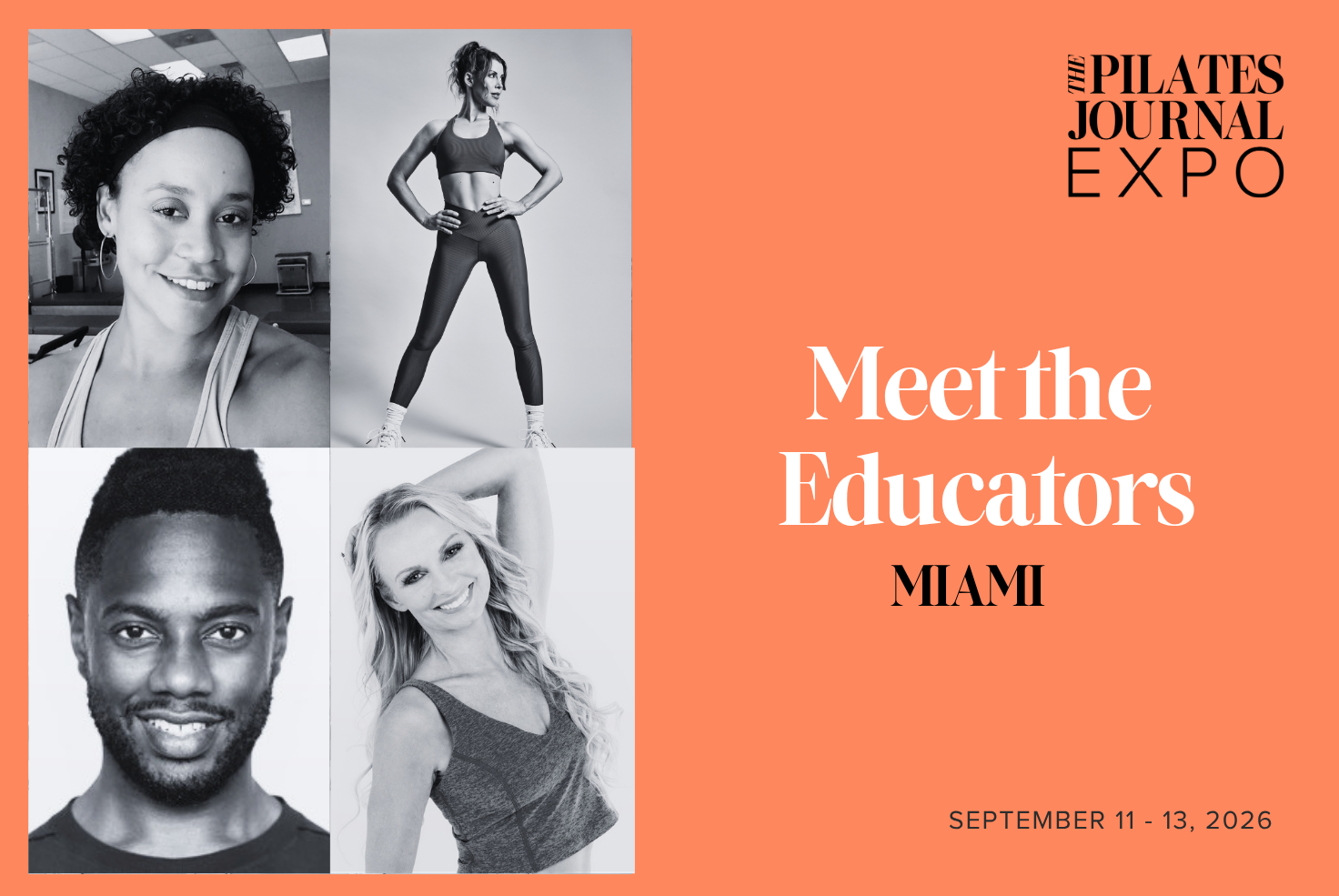 Meet the Educators of The Pilates Journal Expo Miami