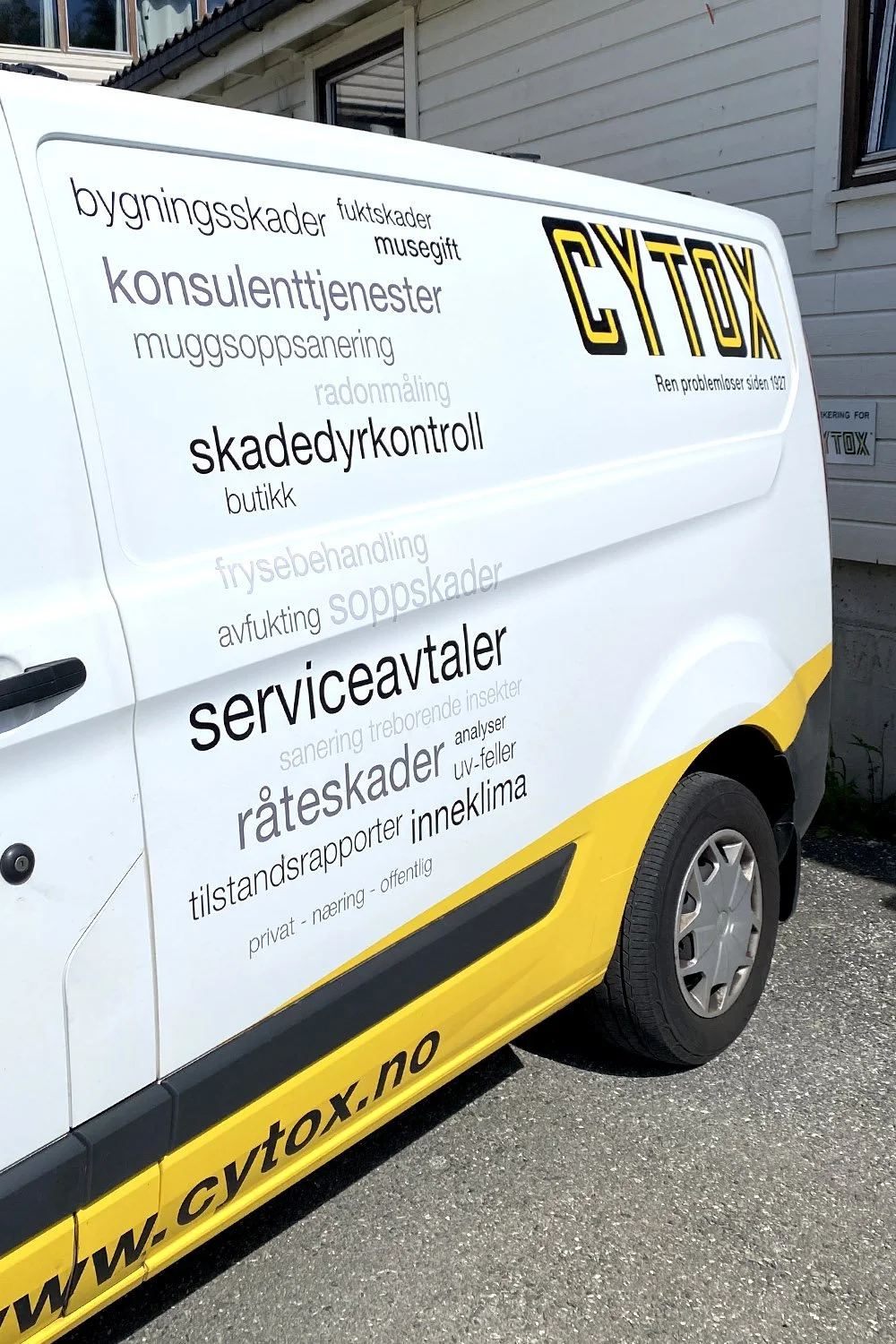 Cytox AS, skadedyrbekjempelse i Bergen og Vestlandet. Skadedyrkontroll, soppskader, bygningskontroll.