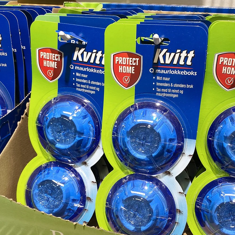 Cytox, skadedyrbekjempelse i Bergen. Maur, maurlokkeboks, insekter