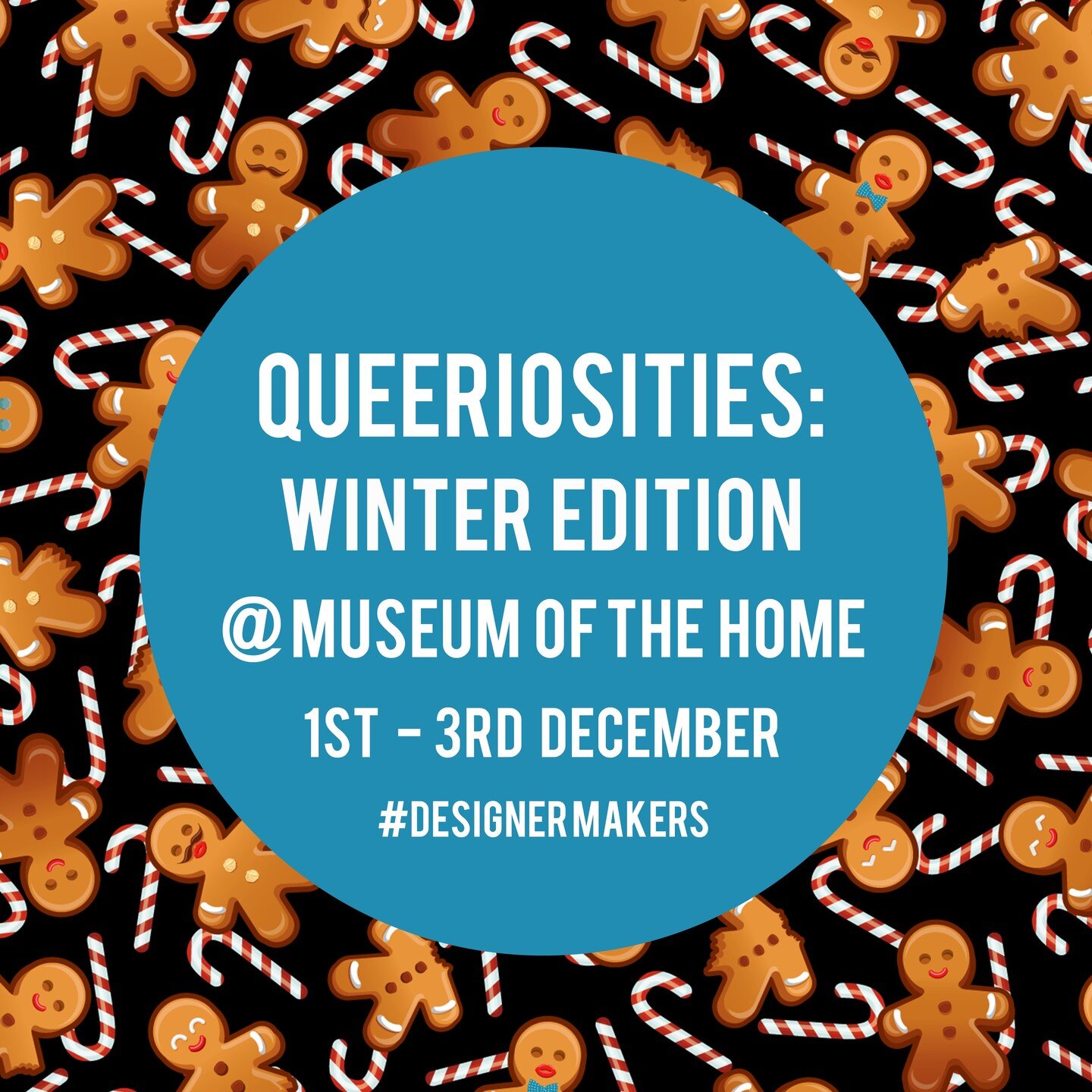 FROM TOMORROW, PALS! Curated by uber-legend @davypittoors ... you're not going to want to miss this!

Posted @withregram &bull; @queeriosities_ 

Queeriosities (Art and Makers Fair)
Winter Edition &bull; 1 2 3 Dec @museumofthehome
&bull;
The Winter e