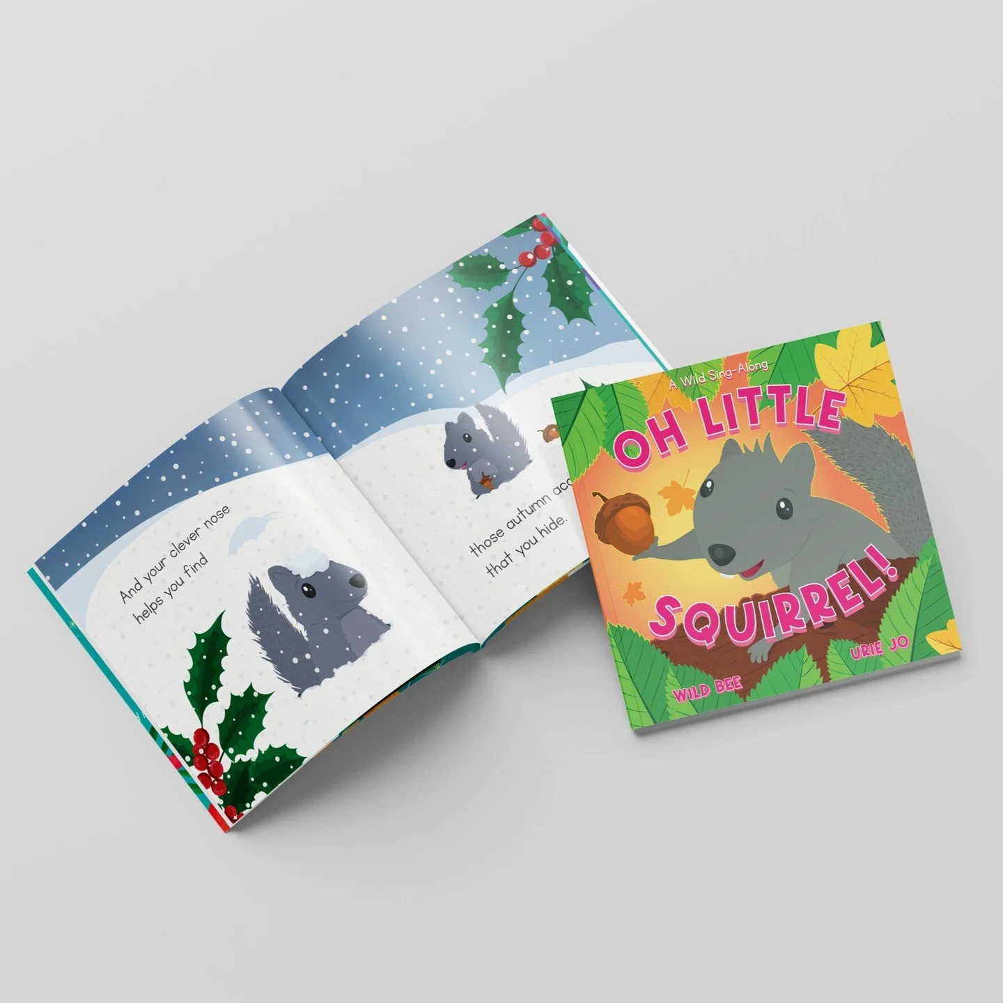 One of my favourite projects to work on this year was illustrating, 'Oh Little Squirrel!', a sing-along story inspired by squirrels AND written by one of my very best mates and all-round good egg, the superbly talented @wildsings 

Head over to their