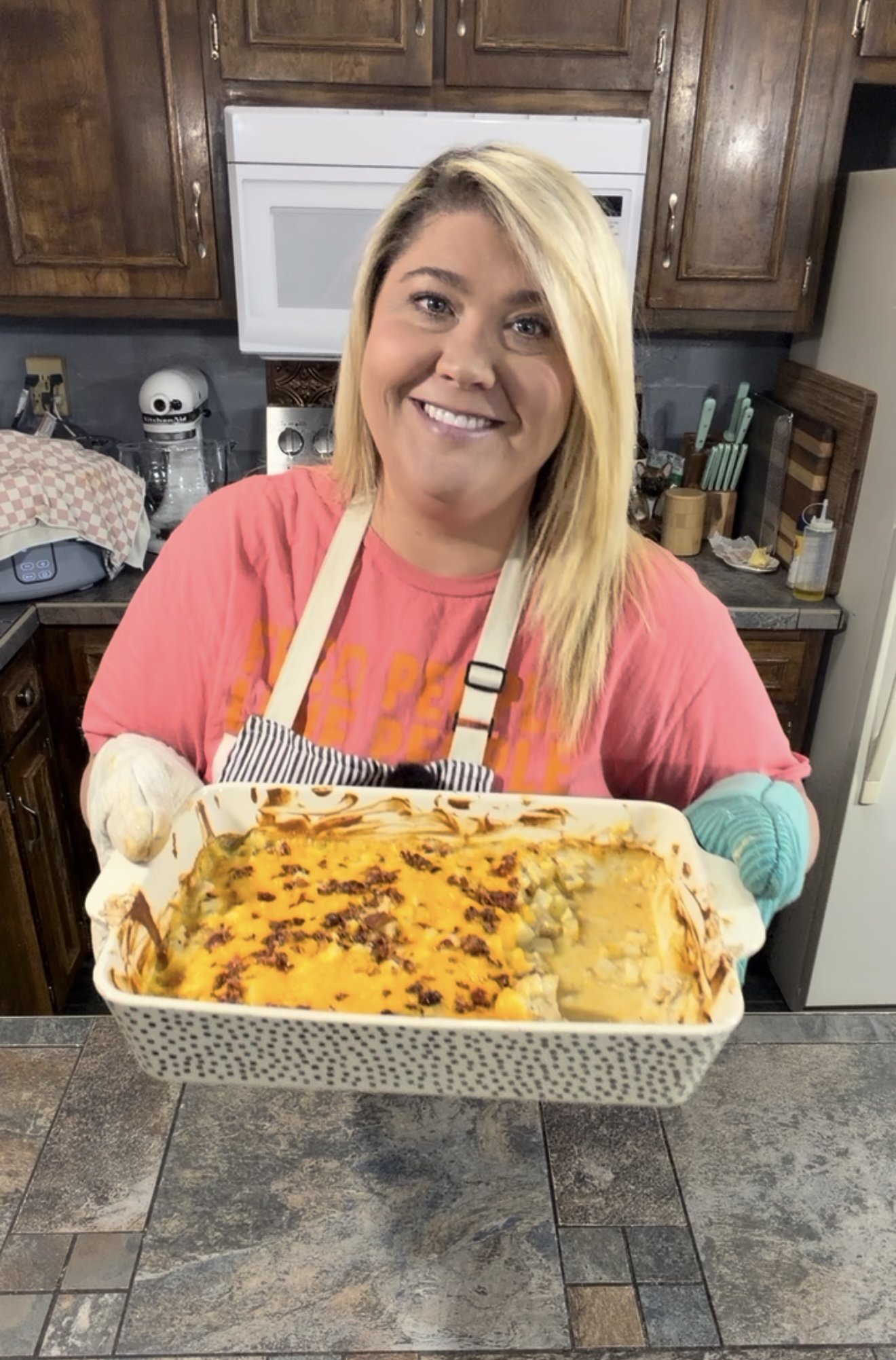 Creamy Ranch Chicken &amp; Diced Hashbrown Bake