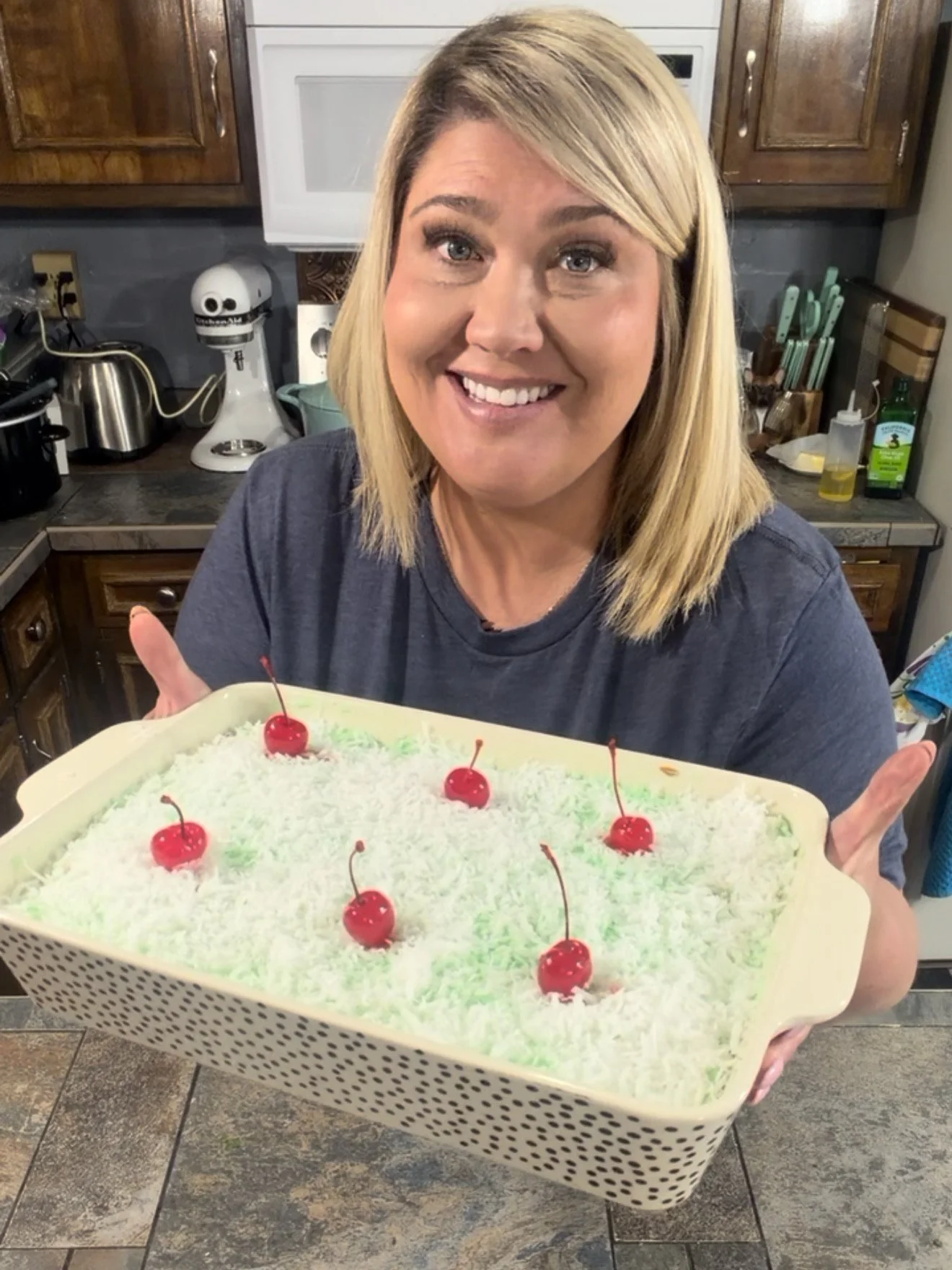 Piña Colada Poke Cake