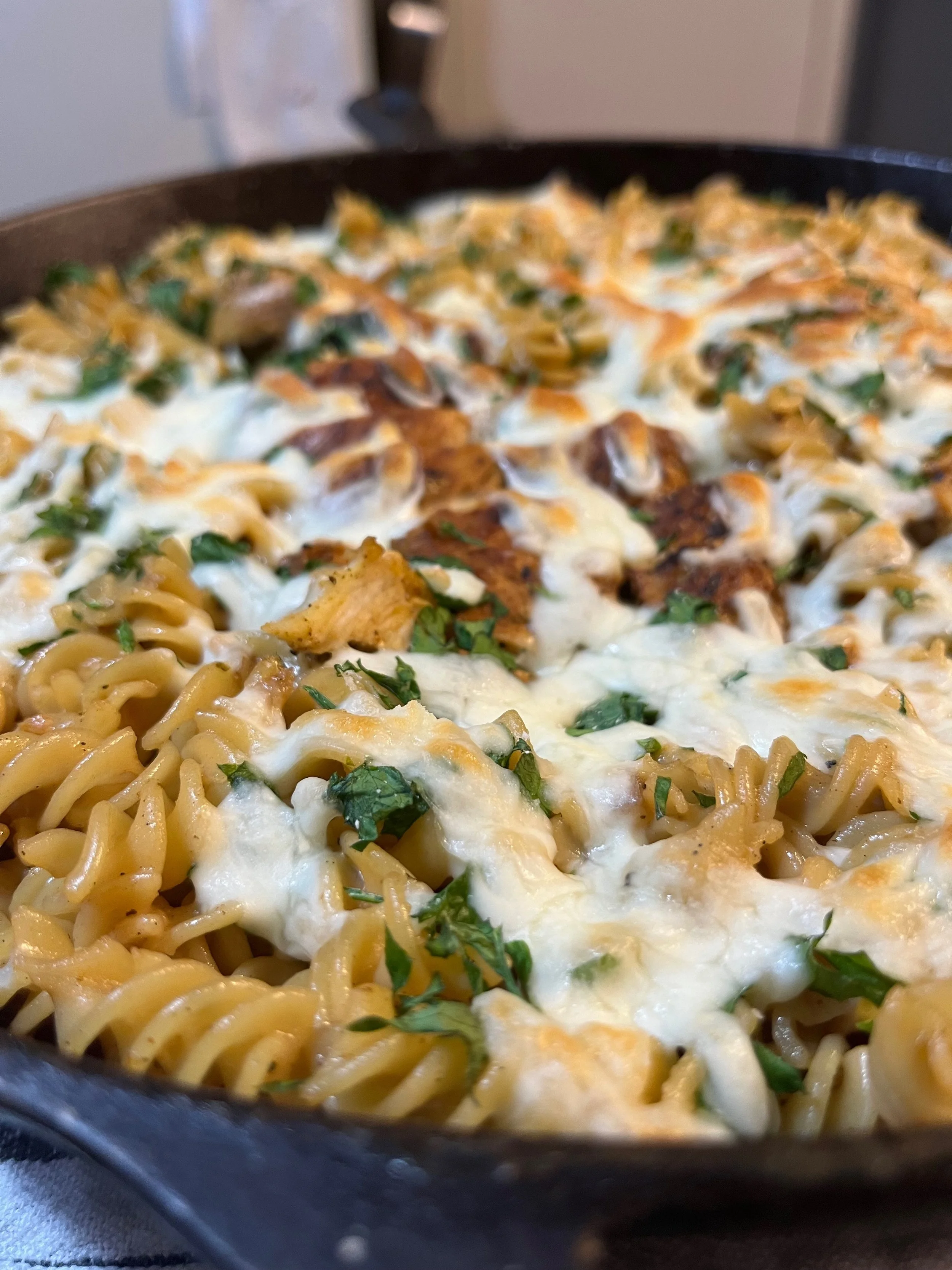 Philly Cheesesteak Pasta