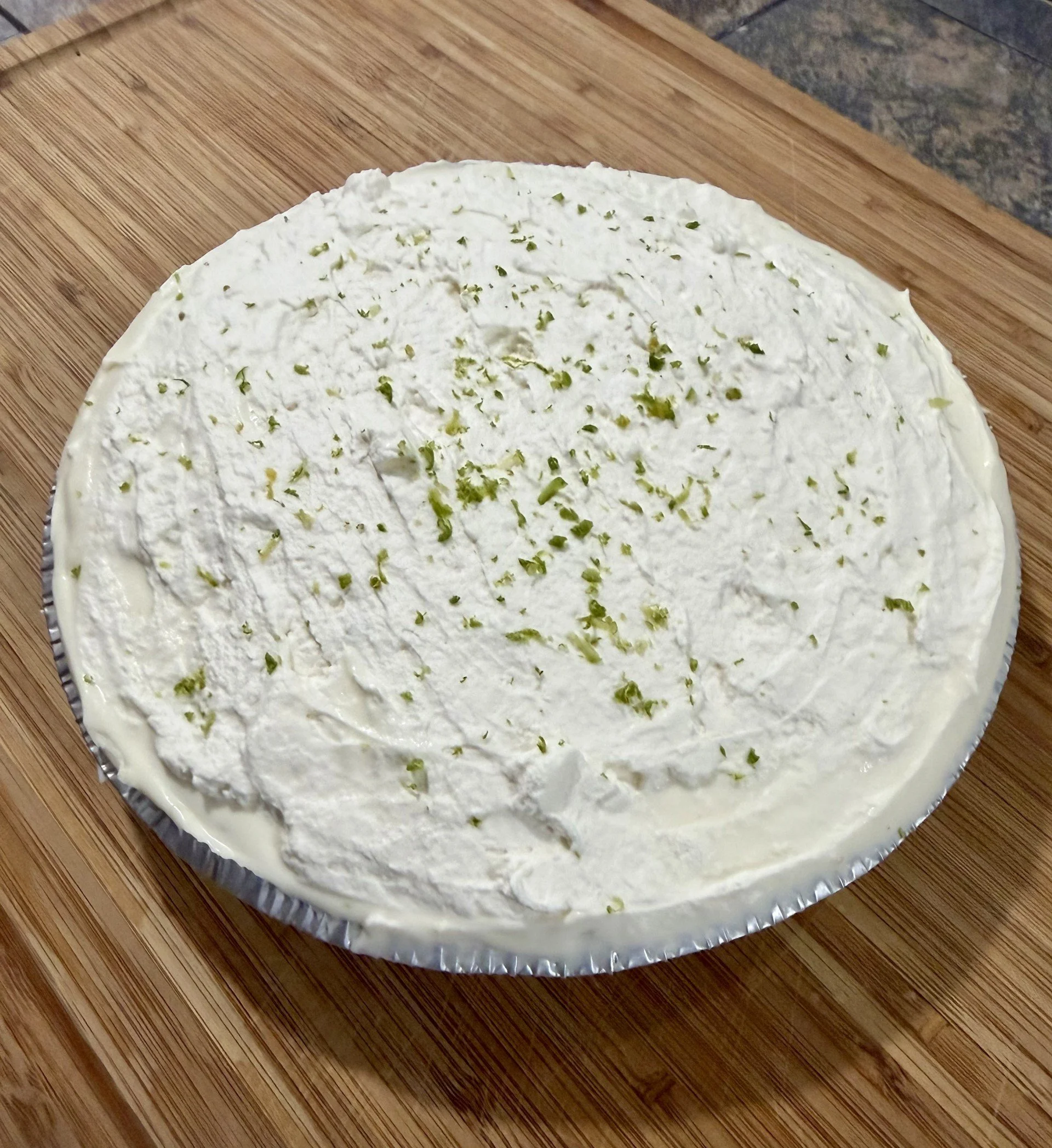 No Bake Key Lime Cheesecake