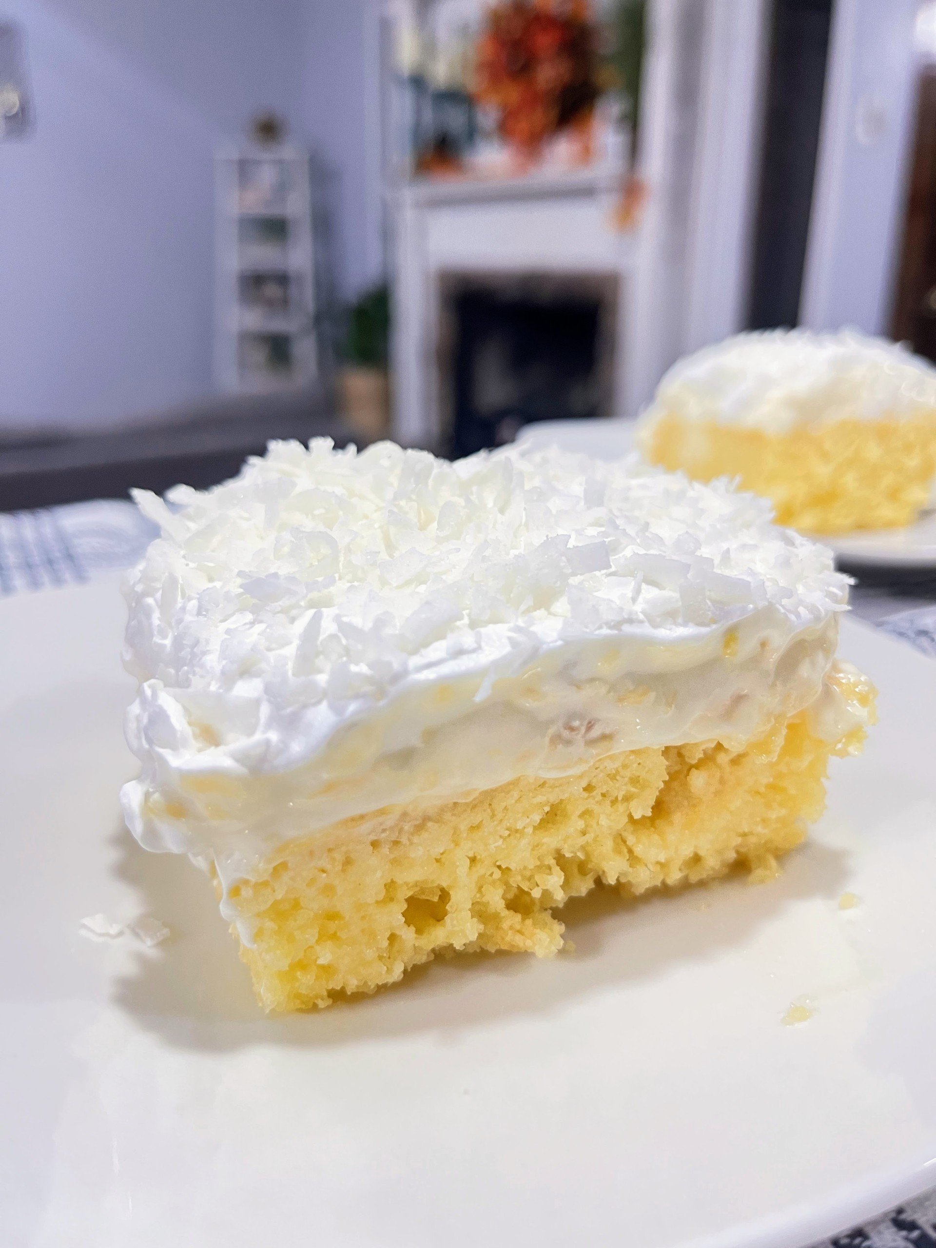 Pineapple Delight Poke Cake