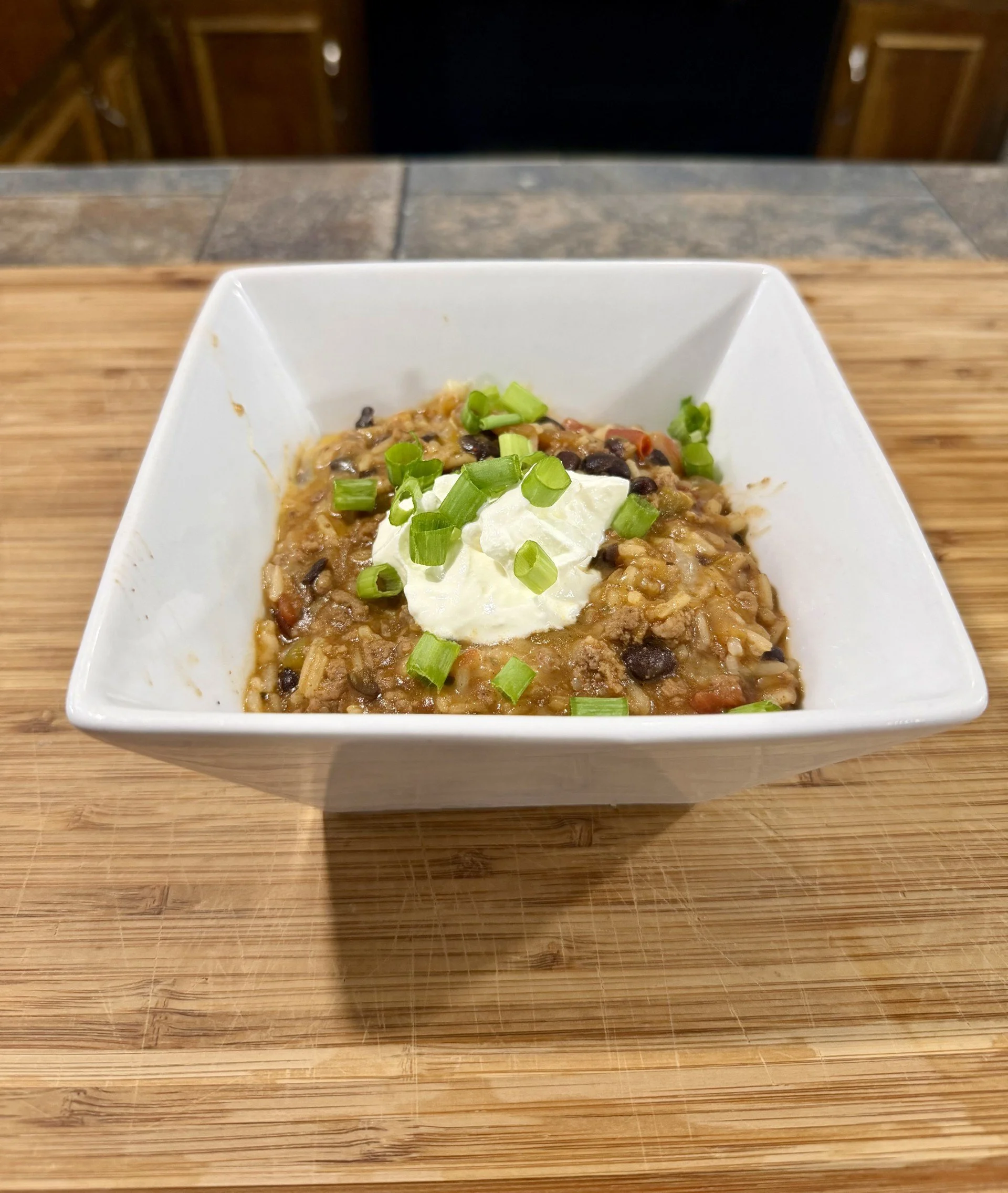 One Pot Taco Rice Skillet