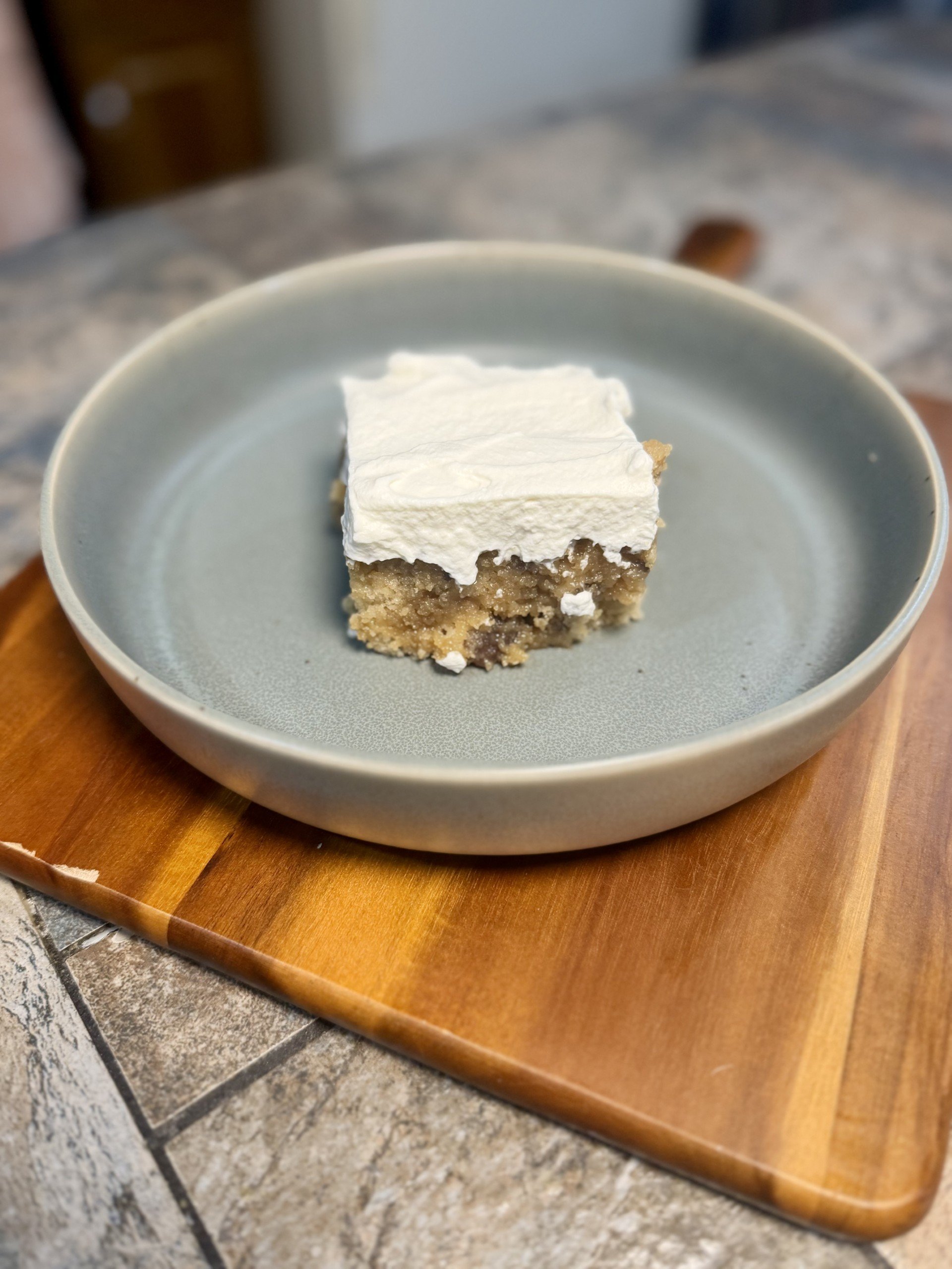 Butter Pecan Praline Poke Cake