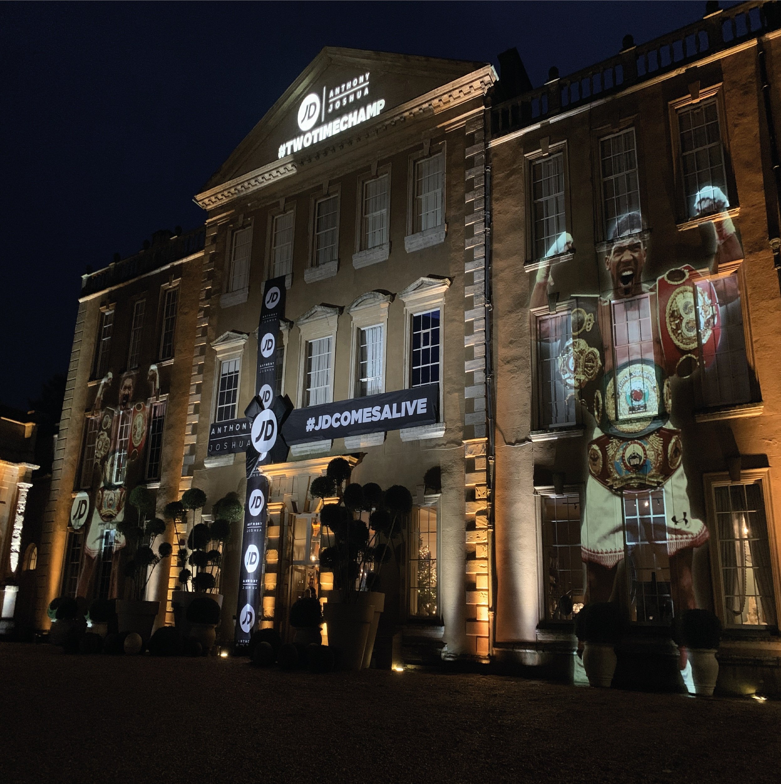 JD Sports Anthony Joshua #JDComesAlive