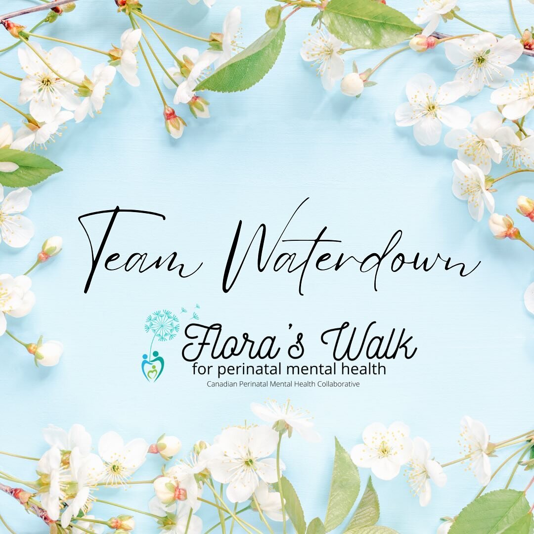With just over 2 months until the walk, we are well into our planning phase!

This is the 3rd annual Flora&rsquo;s Walk for Perinatal Mental Health by @cpmhc This year, 75% of the money we raise will go towards supporting perinatal mental health prog