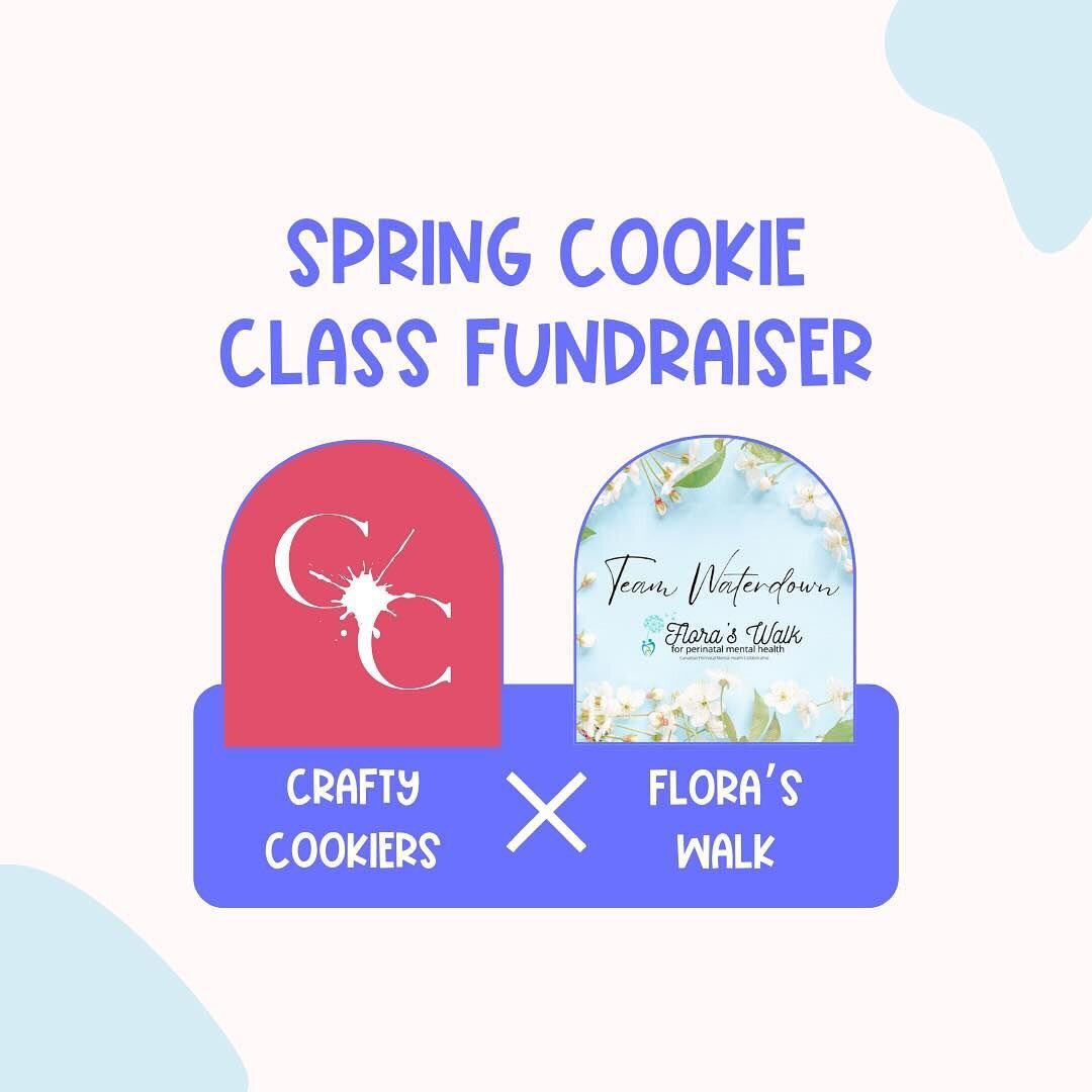 We are so excited to partner with @craftycookiers to offer a fun (and delicious) cookie decorating class! $20 from every registration will go towards our fundraising for @floraswalkwaterdown to provide free/low cost therapy at Lotus Counselling!

Spo