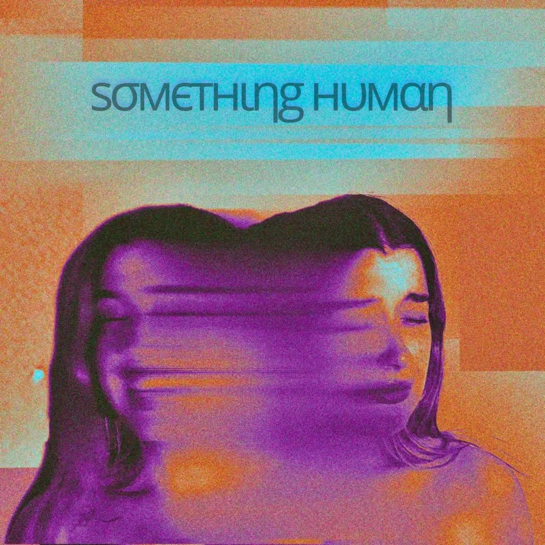 'Something Human' cover art by Julia Irvine