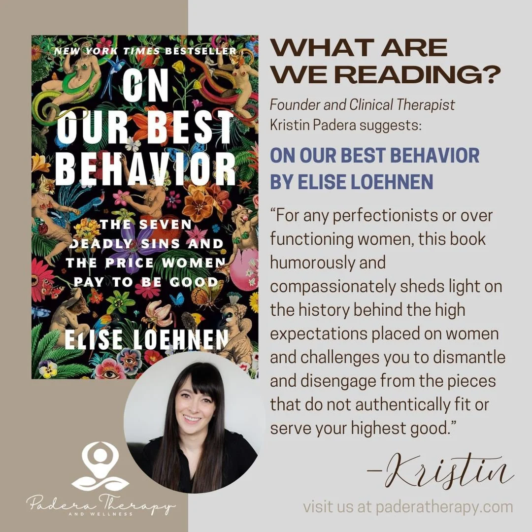 At Padera Therapy and Wellness, we believe in the power of knowledge and self-discovery. Our Team Recommendations are thoughtfully curated to provide valuable resources for personal growth, mental well-being, and healing. Today we feature Kristin Pad