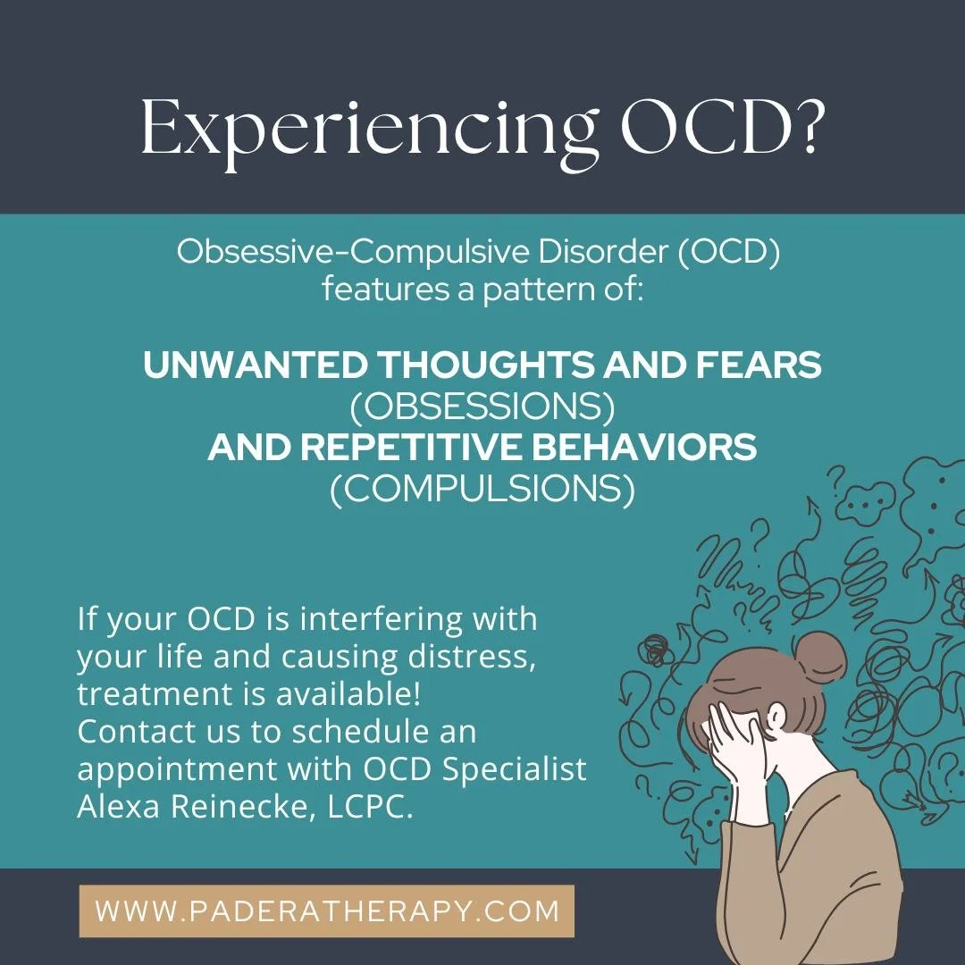 If you experience OCD, you understand the impact that unwanted thoughts and compulsions can have on your daily life. Obsessions can vary from concerns about violence, contamination, sex, religion, morality, identity, perfectionism and daily responsib