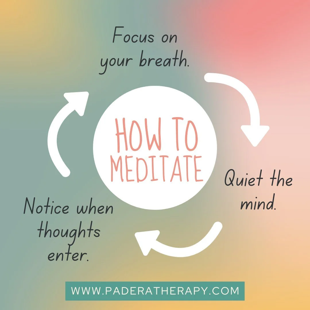 Overthinking? Anxious? Can't sleep? Meditation has amazing mental and physical health benefits - and it's not as complex as you may think. Stop what you're doing for a moment, and focus on your breath. Slow, steady breaths in and out of the nose. Try